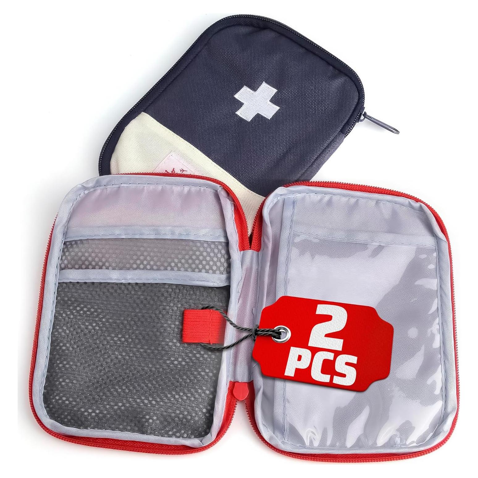 Bolsa de Primeros Auxilios Vacía BURIUS 2 Pcs 18x13 cm