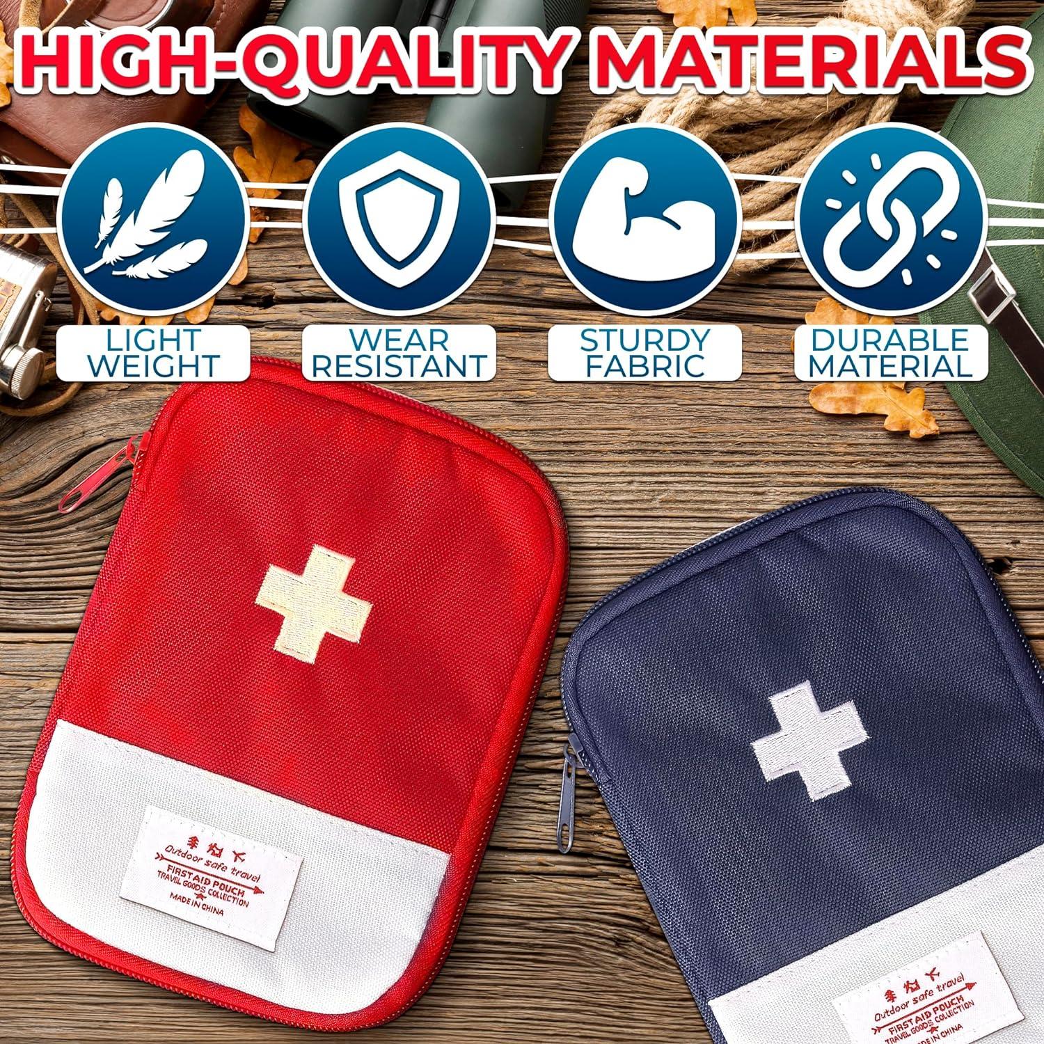 Bolsa de Primeros Auxilios Vacía BURIUS 2 Pcs 18x13 cm