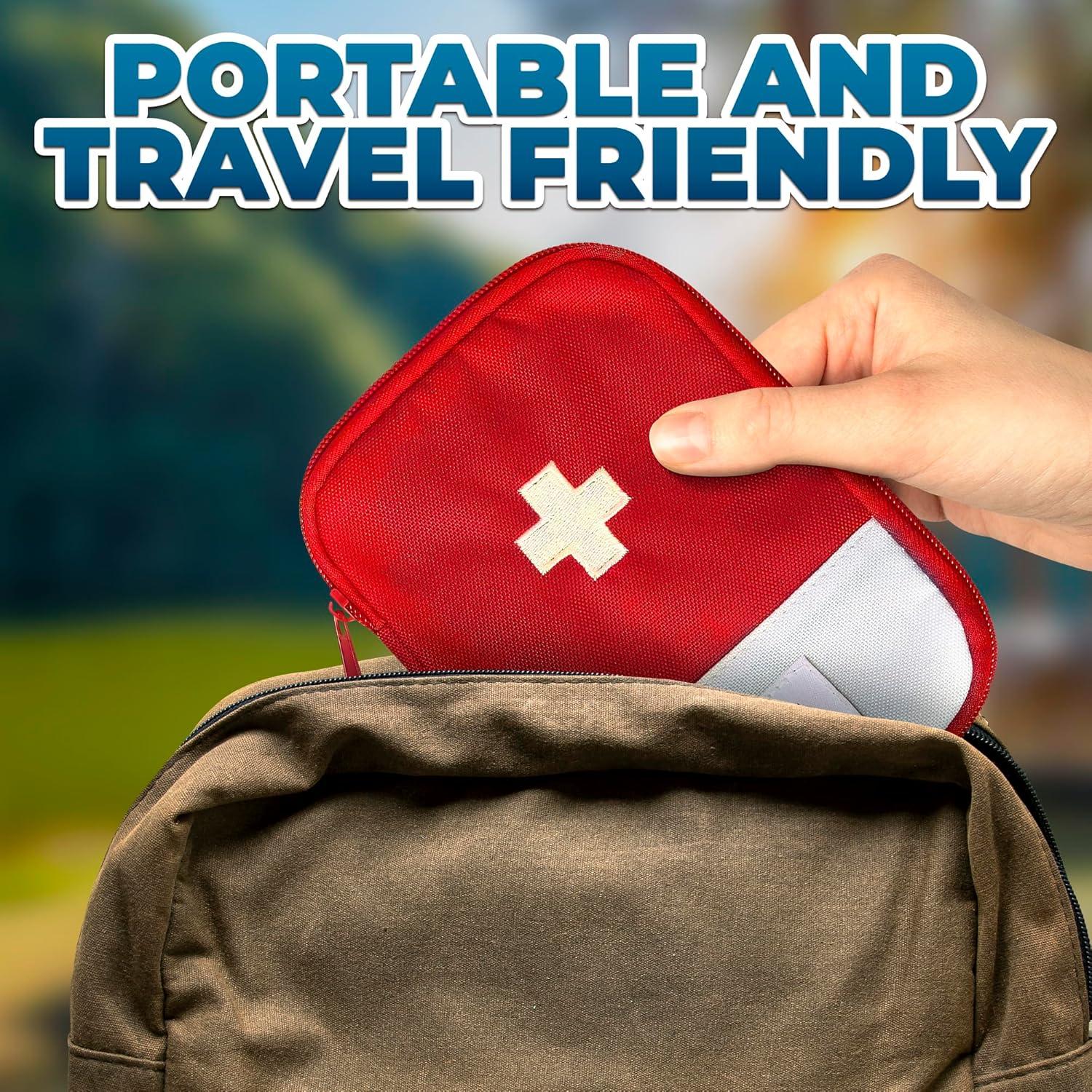 Bolsa de Primeros Auxilios Vacía BURIUS 2 Pcs 18x13 cm