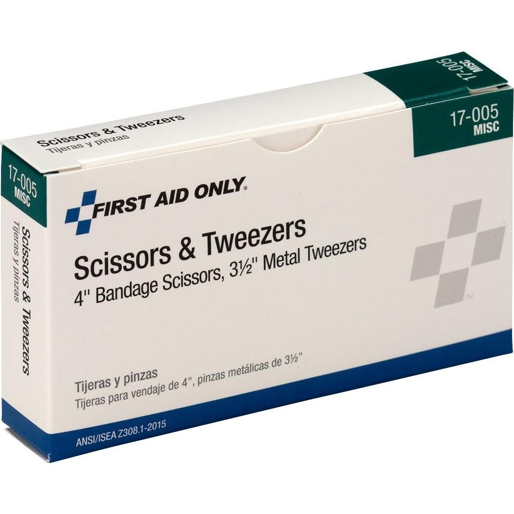 Kit de Tijeras y Pinzas de Primeros Auxilios First Aid Only