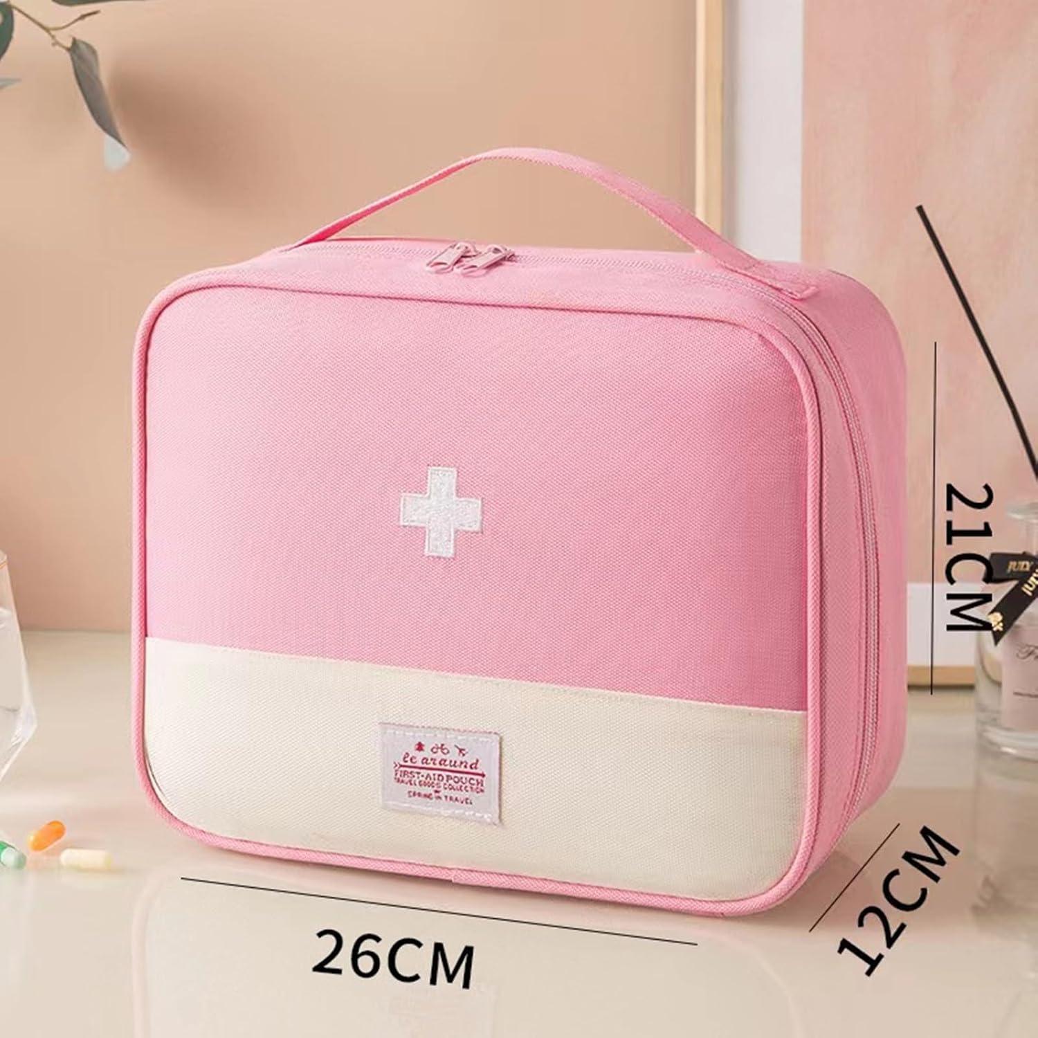 Bolsa de Primeros Auxilios Vacía Jipemtra Rosa 26x12x21 cm