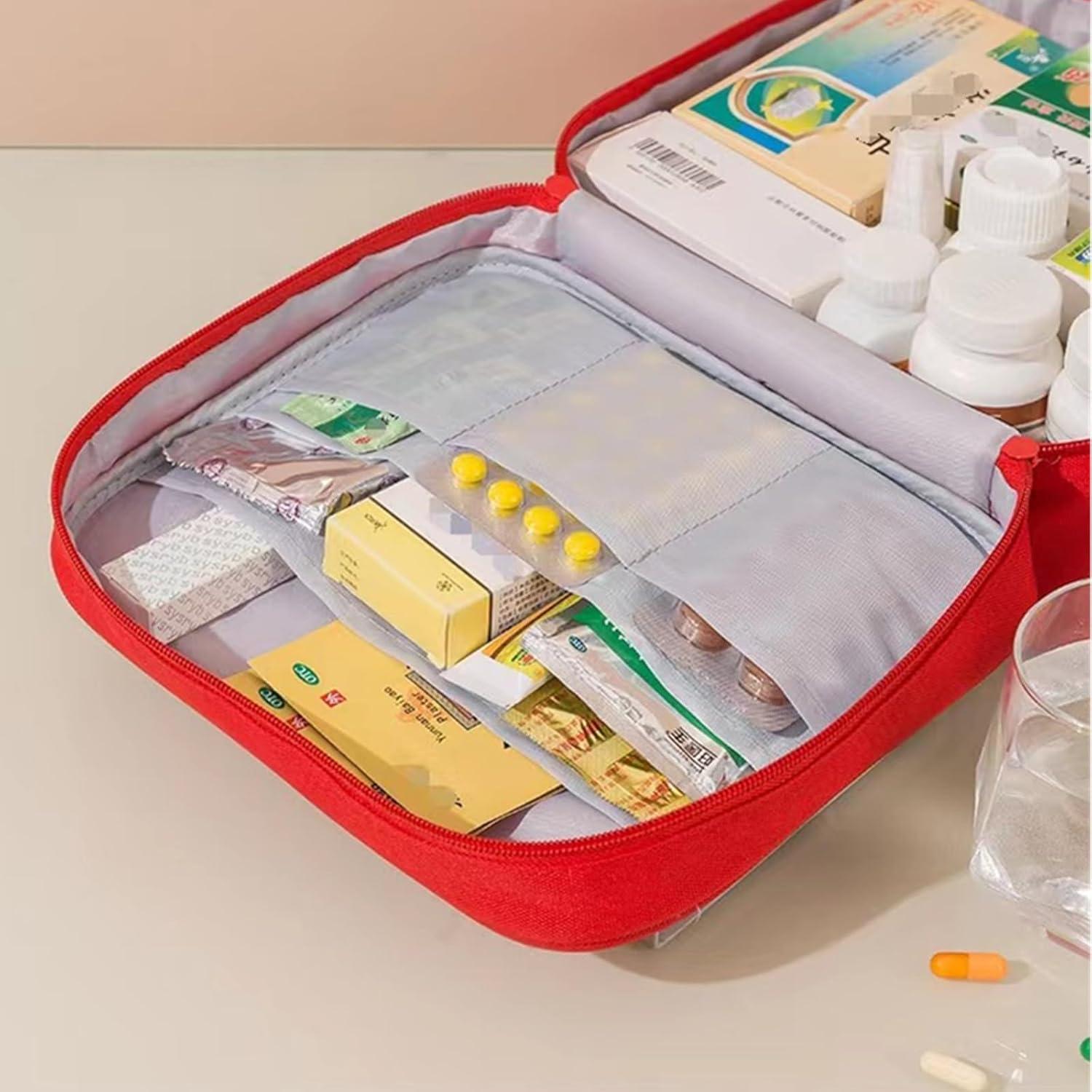 Bolsa de Primeros Auxilios Vacía Jipemtra Rosa 26x12x21 cm