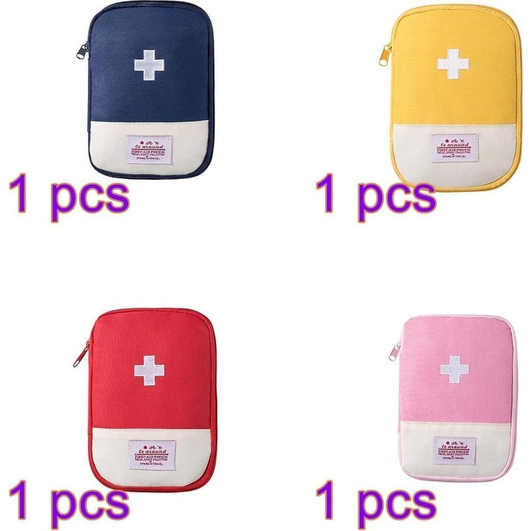 4 Bolsas de Primeros Auxilios Compactas Wentoenapp - Multi-Función