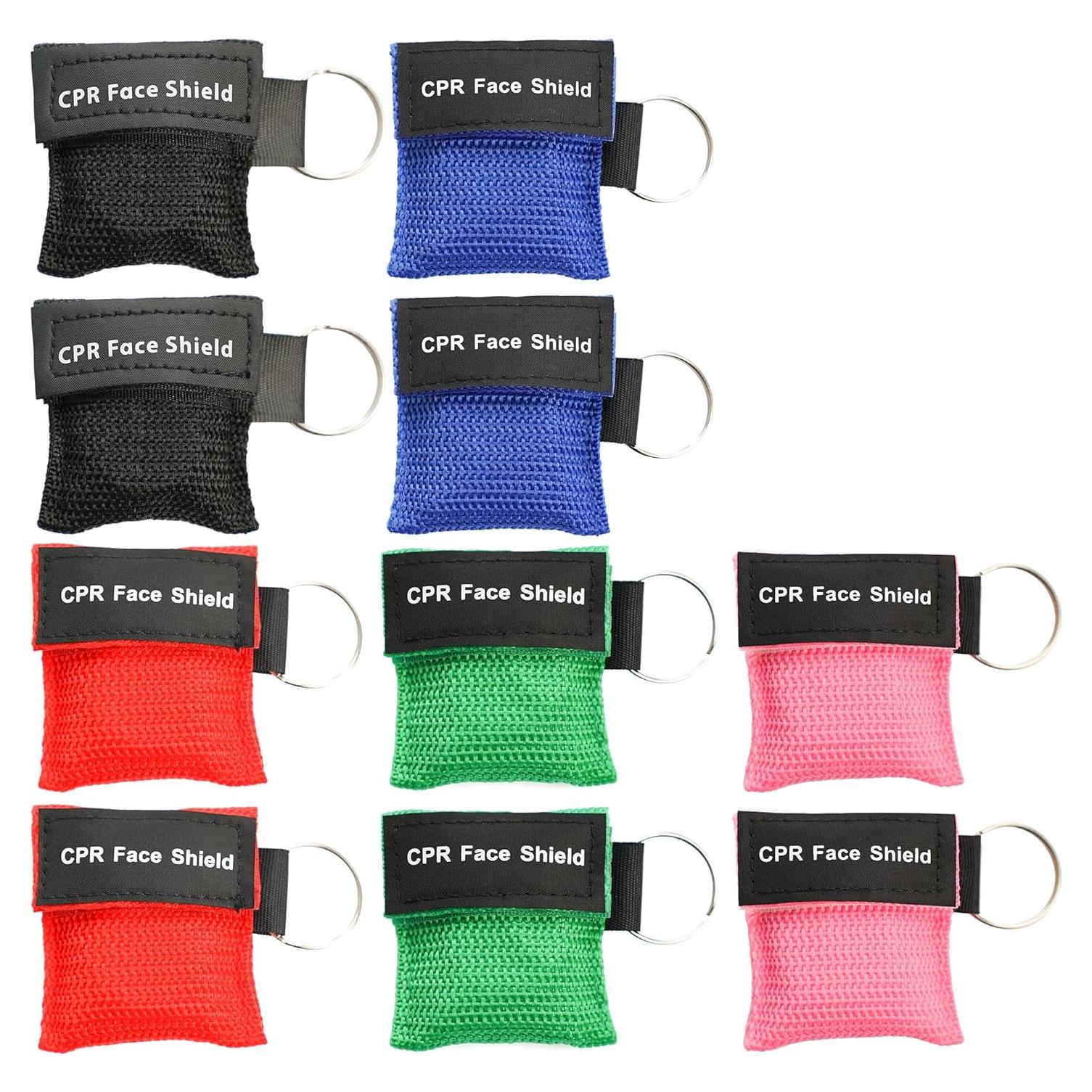 KONGDY 10pcs Máscara de CPR con Válvula Unidireccional