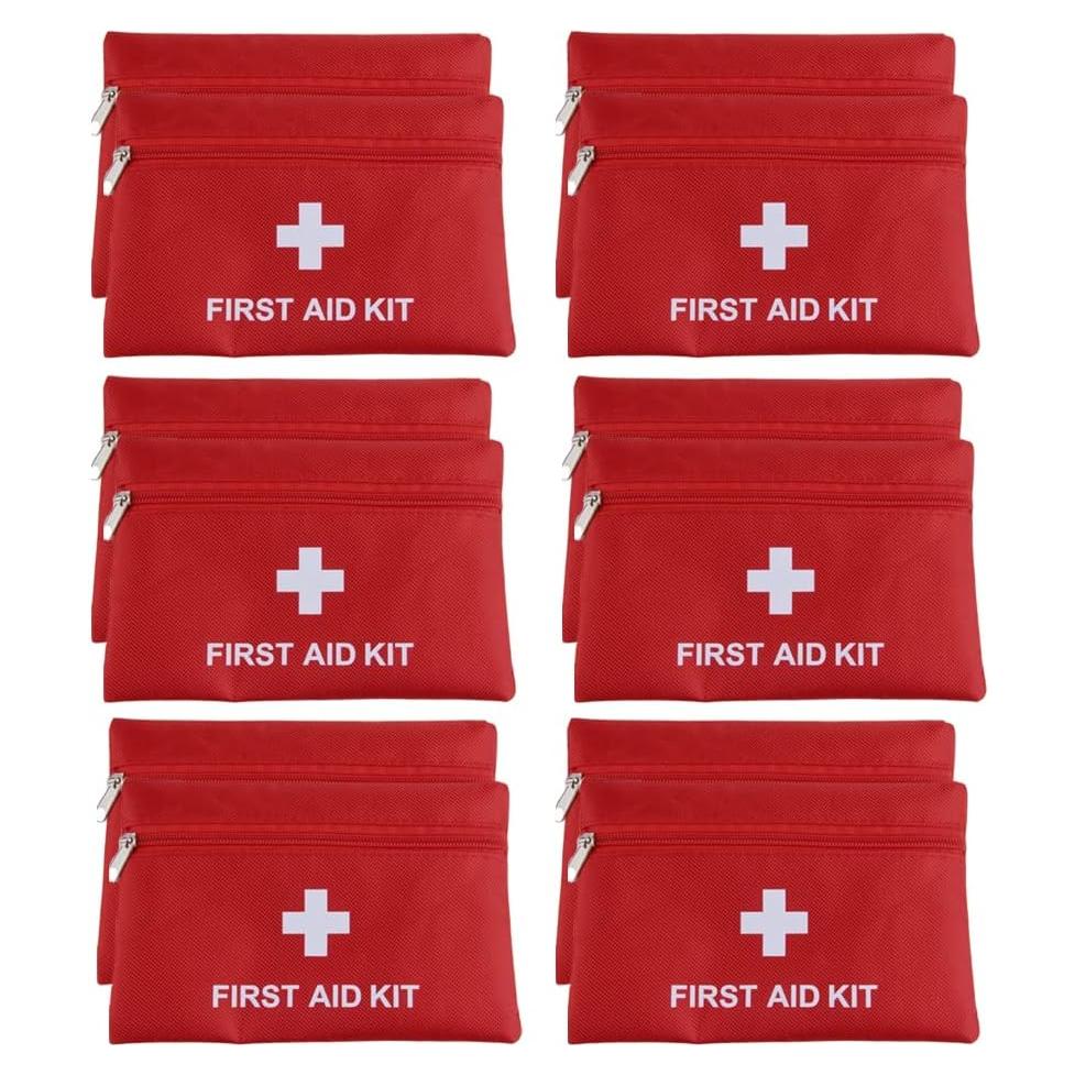 Paquete de 12 Bolsas de Botiquín Vacías MTGHYARE 16x11cm