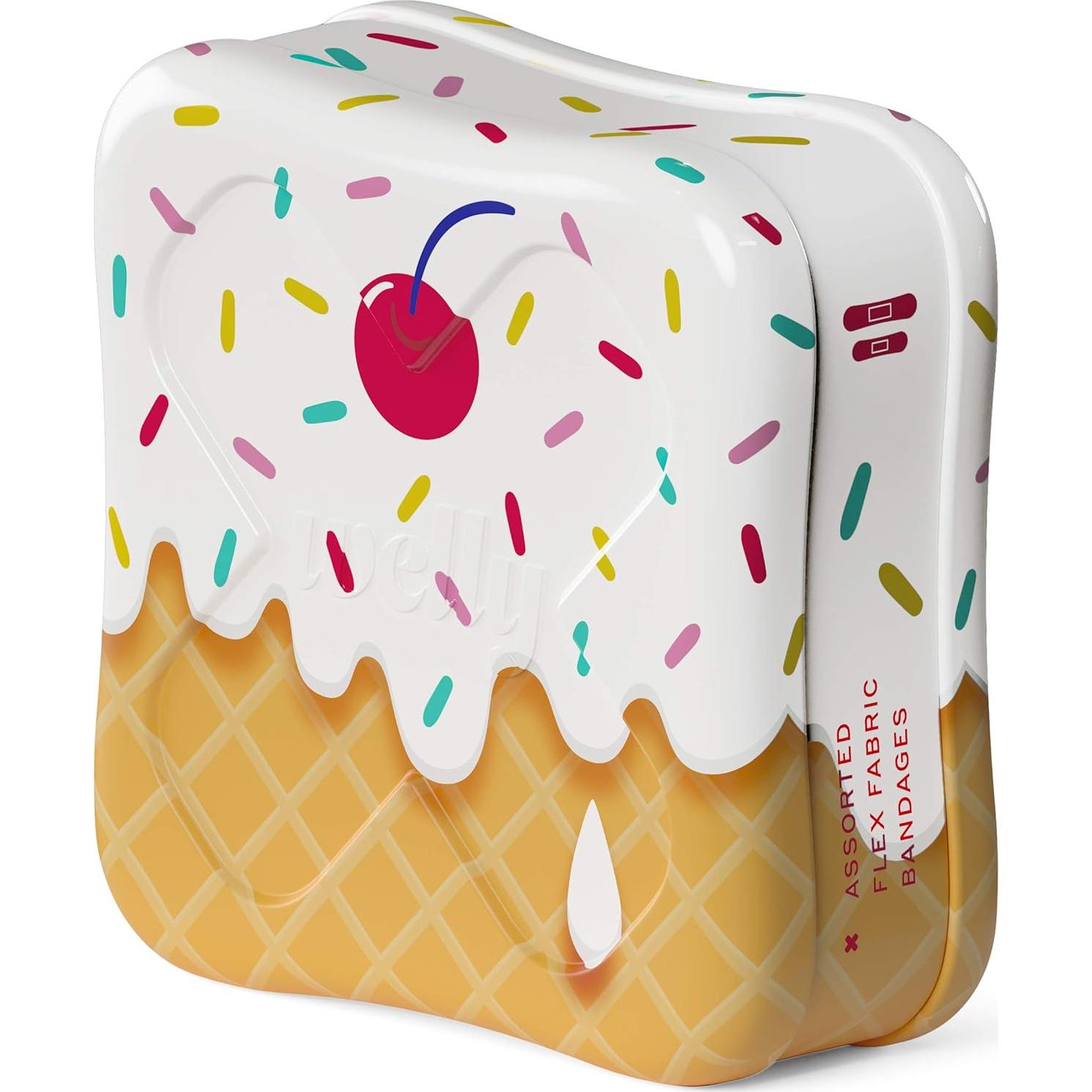 Tiras Adhesivas Welly de Tela Flexible - 48 Unidades - Patrones Divertidos