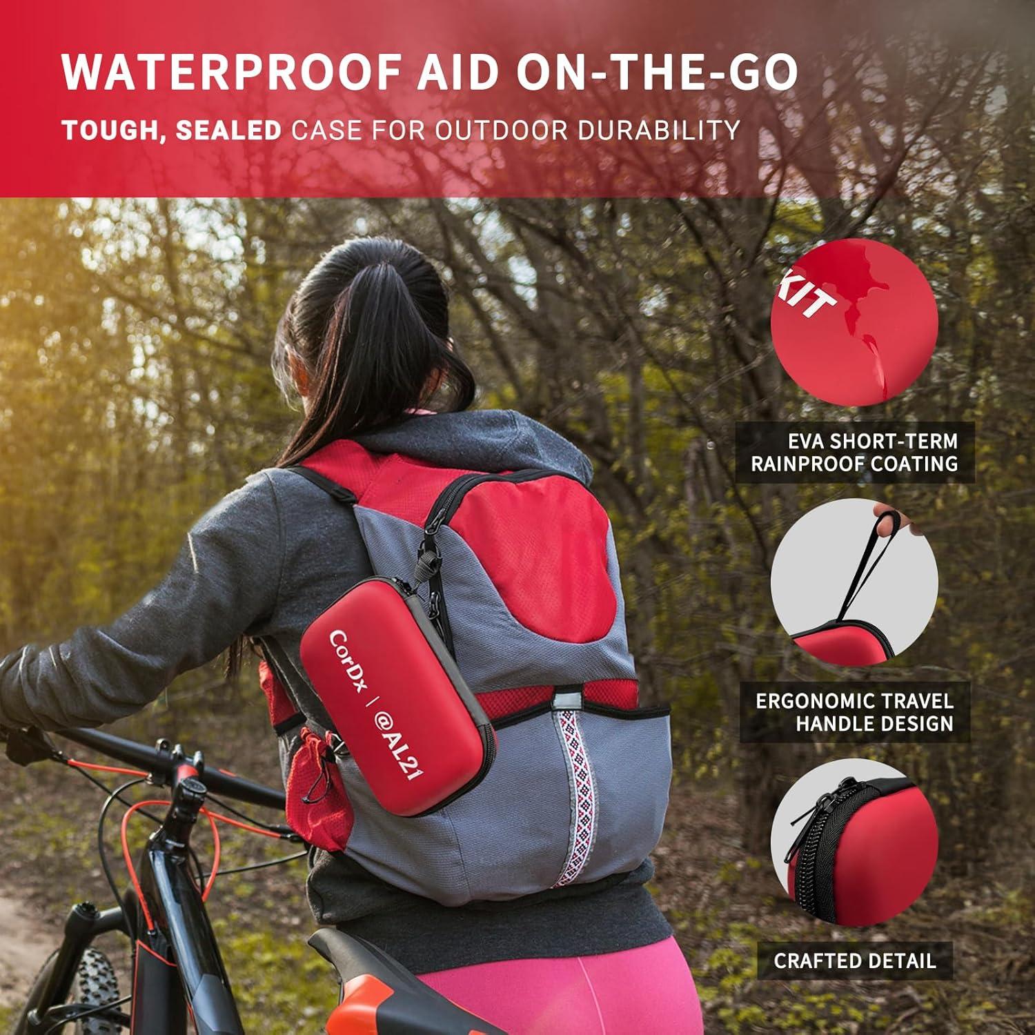 Kit de Primeros Auxilios 184 Piezas CorDx para Hogar y Viaje