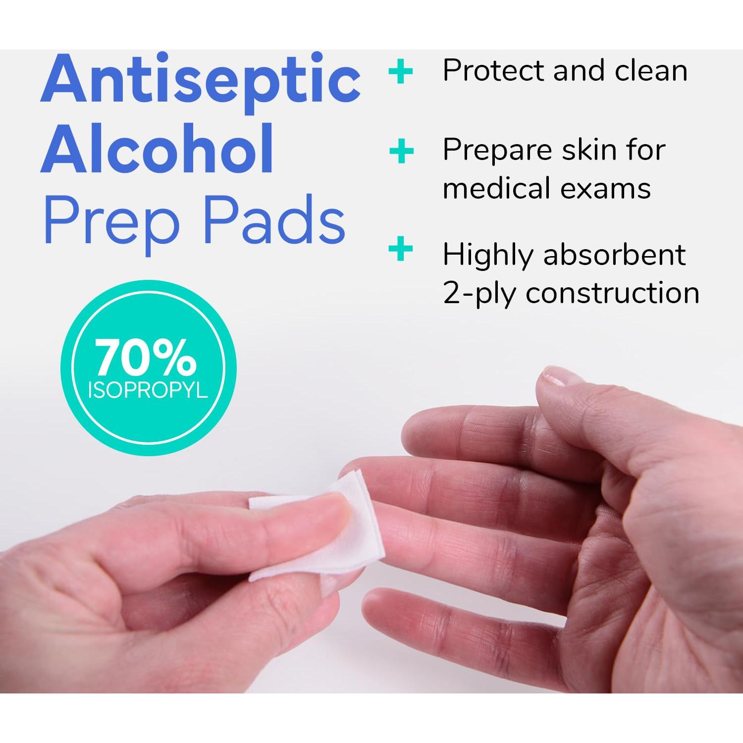 Toallitas Antisépticas Estériles OWELL - 100 Unidades 2-Ply