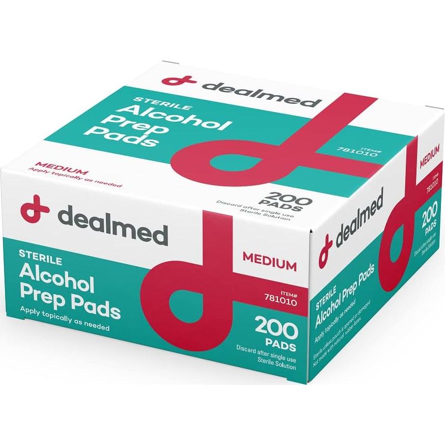 Toallitas Antiséticas de Alcohol Dealmed - 2000 Unidades