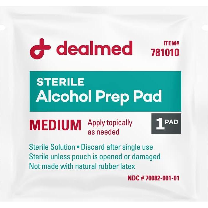 Toallitas Antiséticas de Alcohol Dealmed - 2000 Unidades