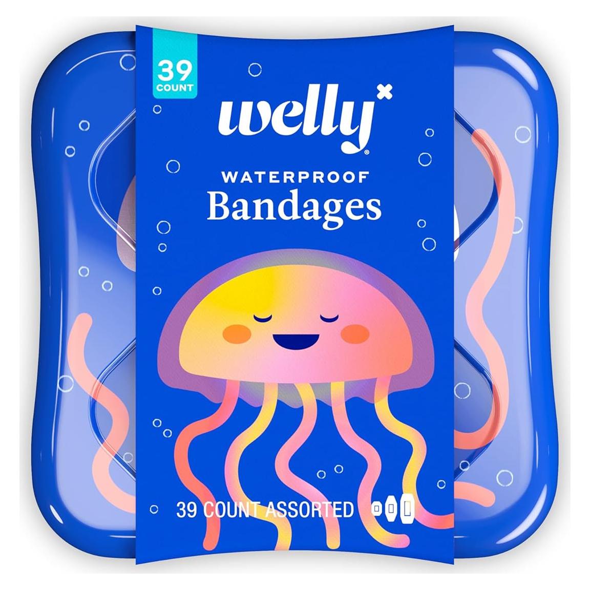 Tiritas Welly Impermeables 39 Piezas - Diseño Colorido