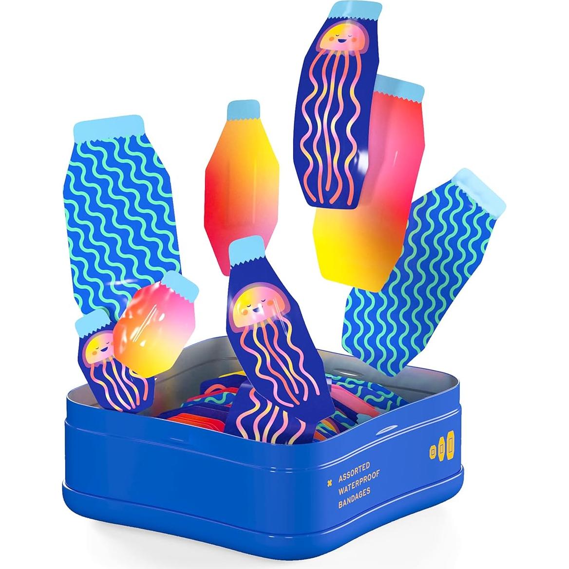 Tiritas Welly Impermeables 39 Piezas - Diseño Colorido