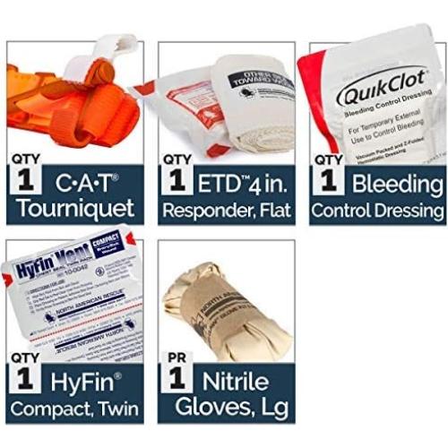 Kit de Primeros Auxilios M-FAK North American Rescue - Compacto
