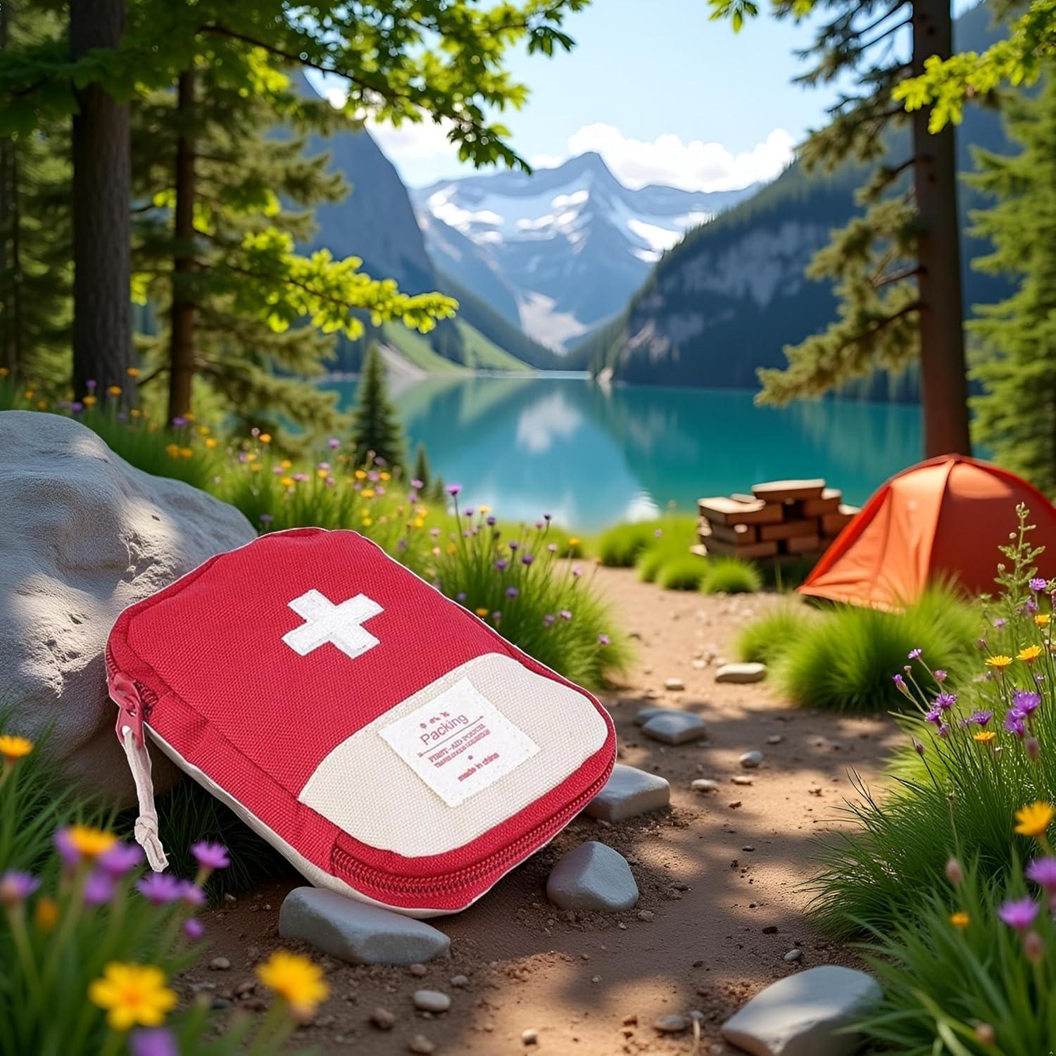 Bolsa de Primeros Auxilios Compacta Galyacht para Camping