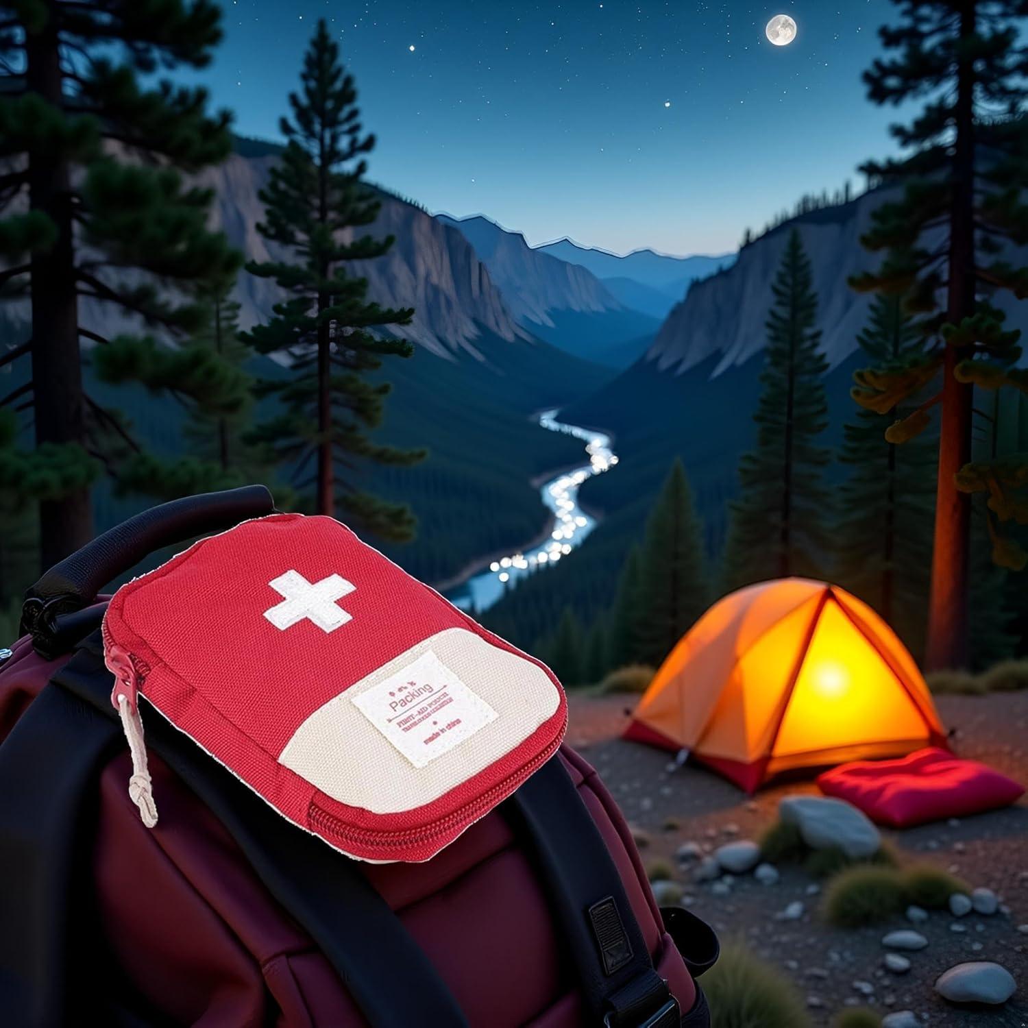 Bolsa de Primeros Auxilios Compacta Galyacht para Camping