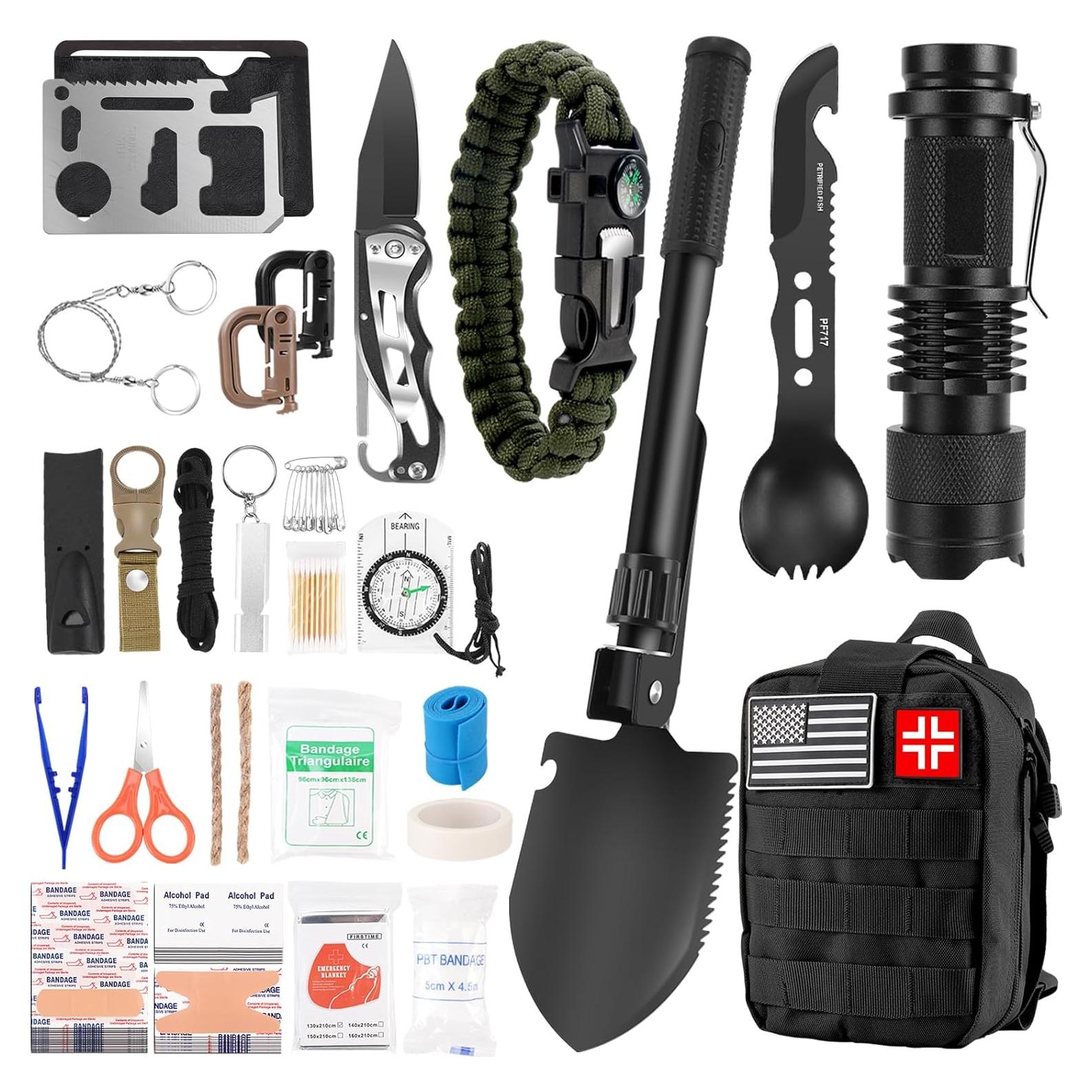 Kit de Supervivencia 118-en-1 MLIPDC - Emergencias y Primeros Auxilios