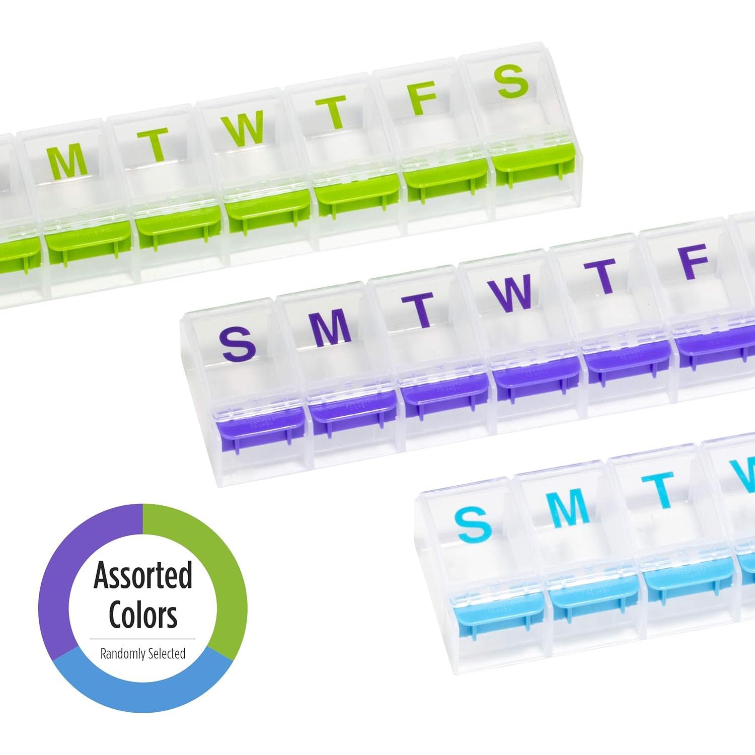 Planificador de Pastillas Semanal Ezy Dose XXL 7 Días