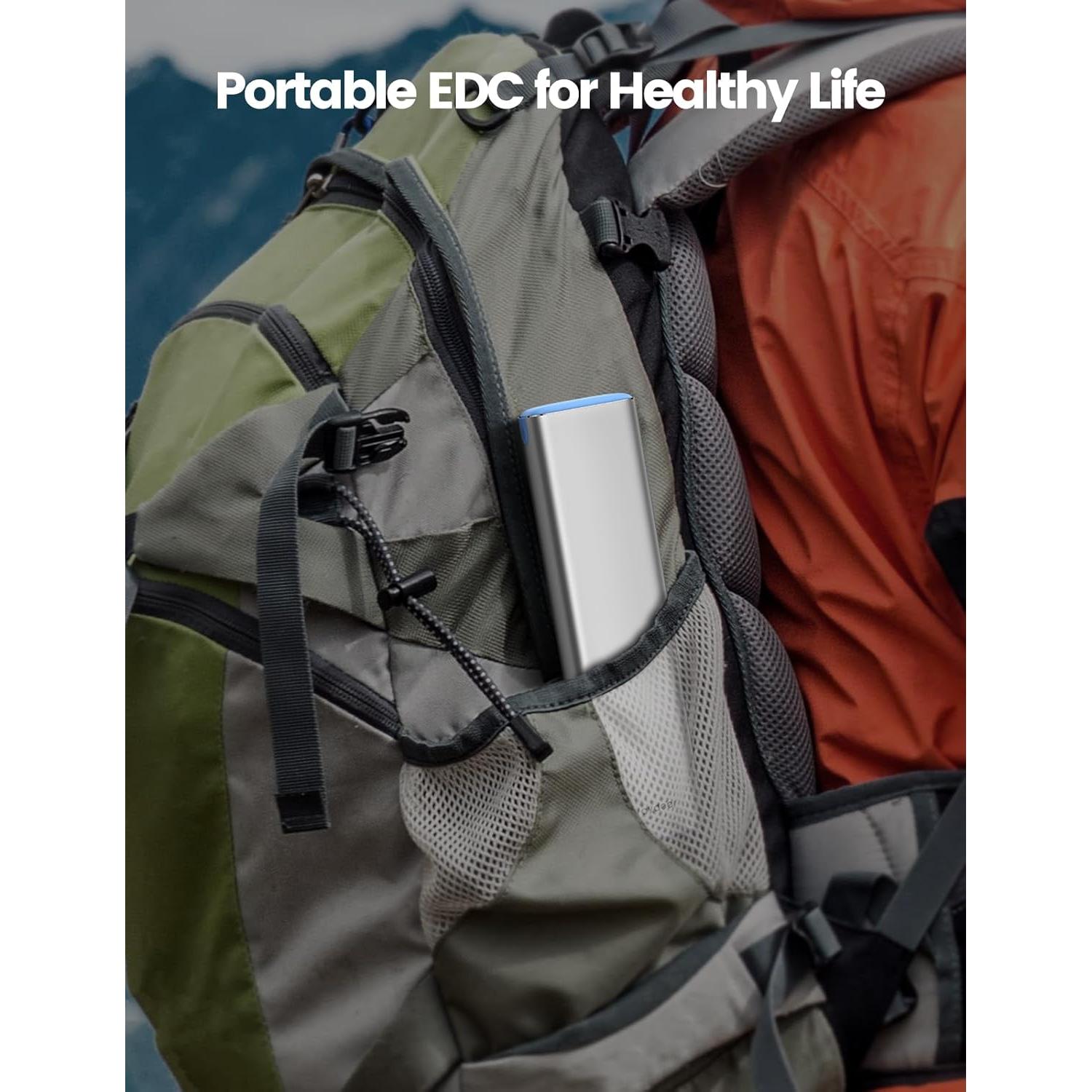 Organizador de Pastillas Semanal Vaydeer Oro Rosa 21x5.3cm