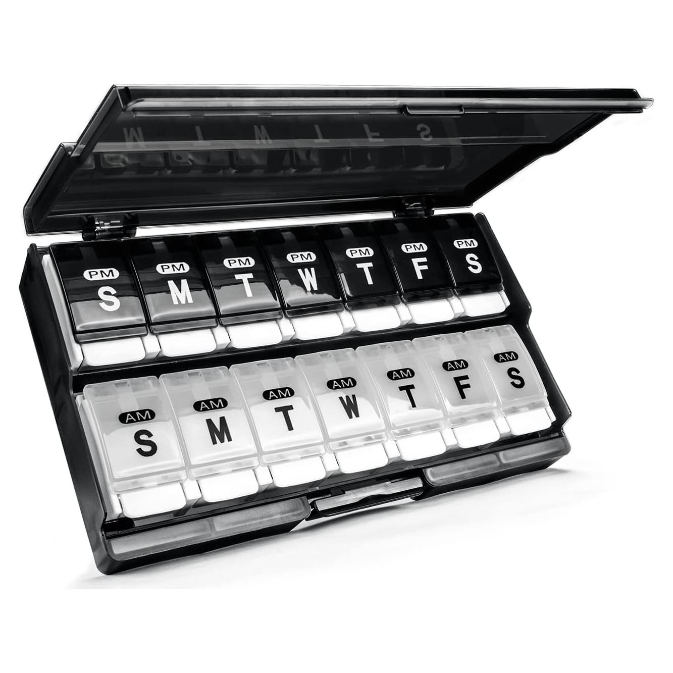 Organizador Semanal de Pastillas Remtise 7 Días 2 Veces al Día