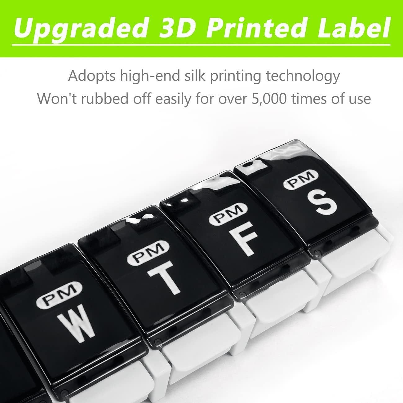 Organizador Semanal de Pastillas Remtise 7 Días 2 Veces al Día