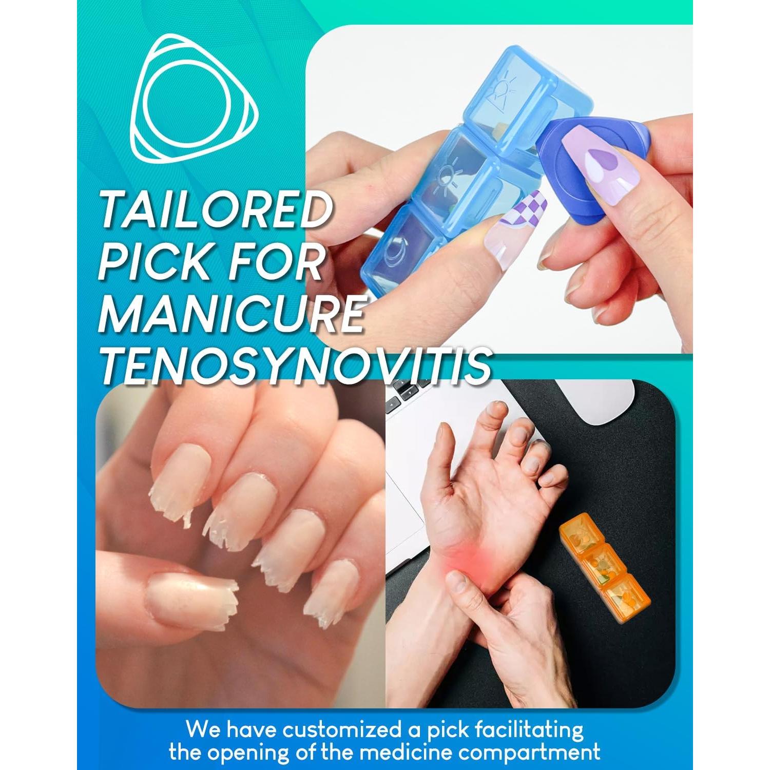 Organizador de Pastillas Mensual Yonlog 31 Días 3 Veces al Día