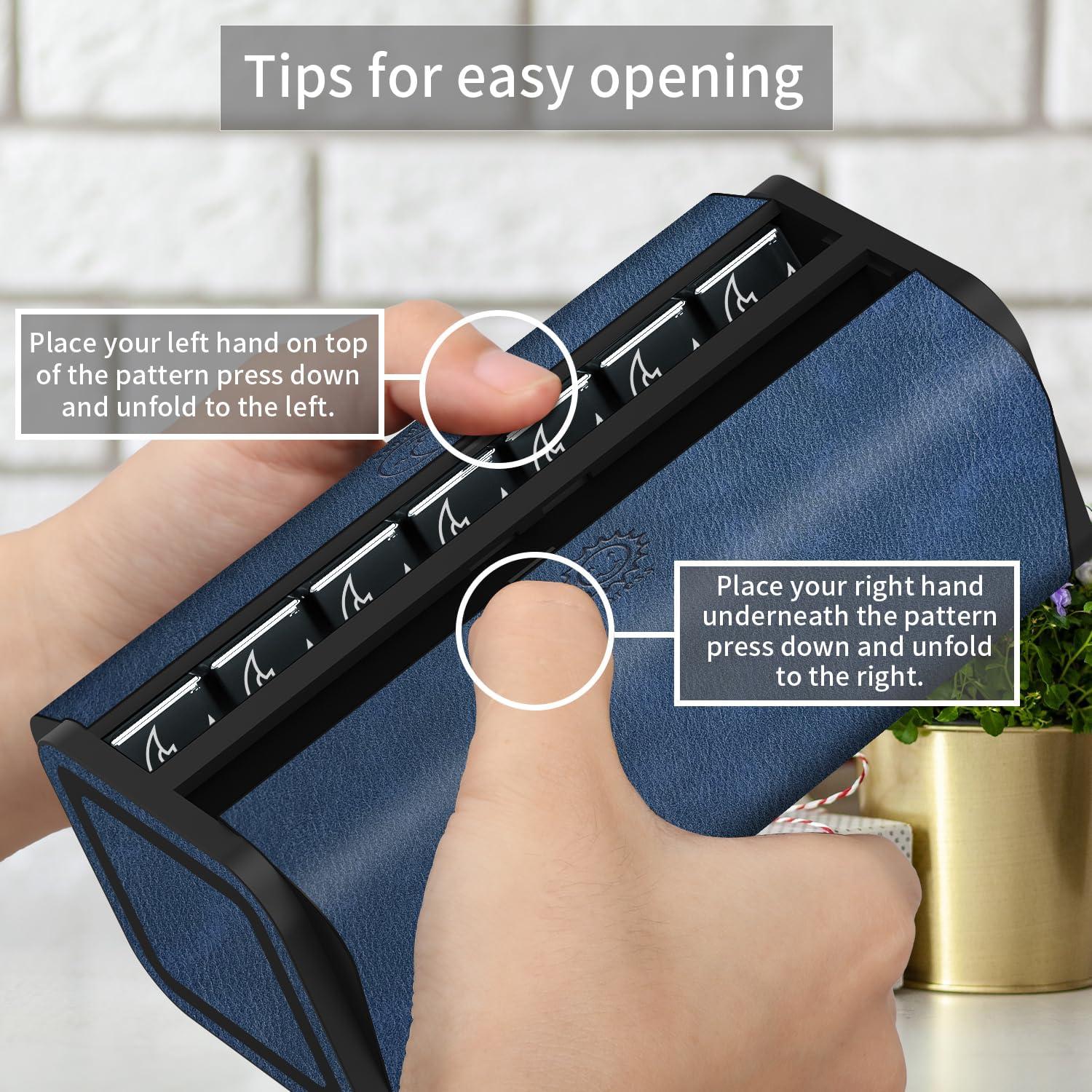 Organizador de Pastillas Semanal TALVOLC Azul 14 Compartimentos