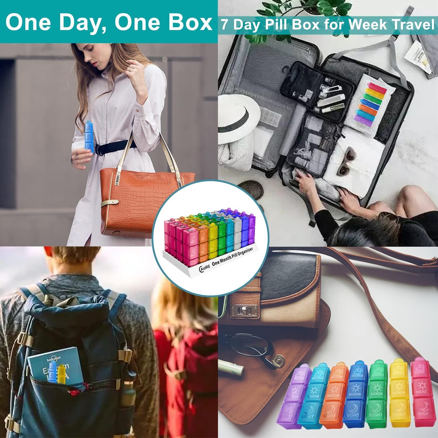 Organizador de Pastillas Mensual NewgGra 31 Compartimentos