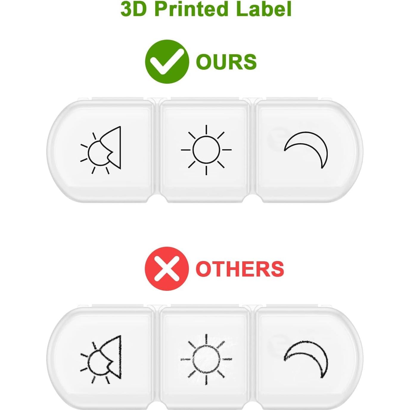 Organizador de Pastillas Semanal Fullicon 21 Compartimentos