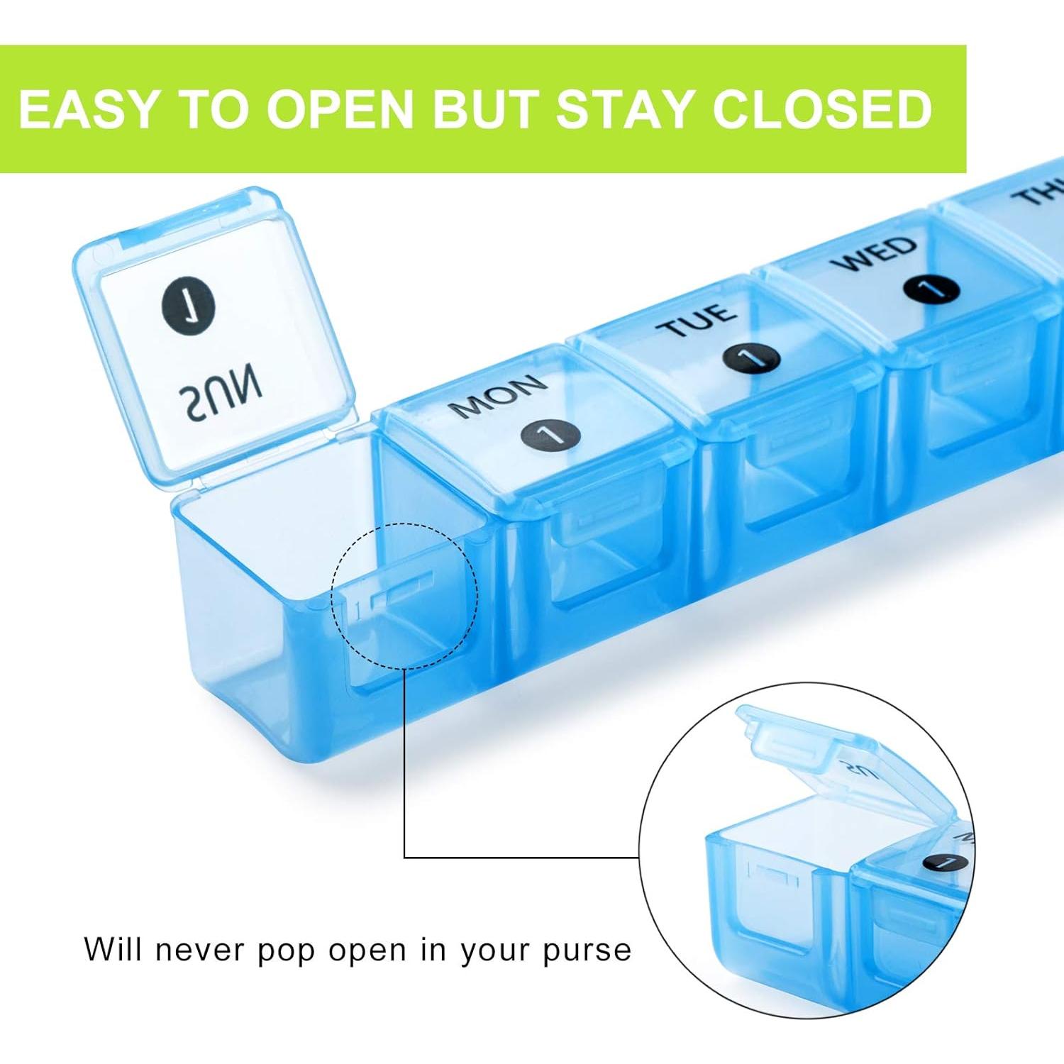 Organizador de Pastillas Mensual XL DANYING 28 Compartimentos