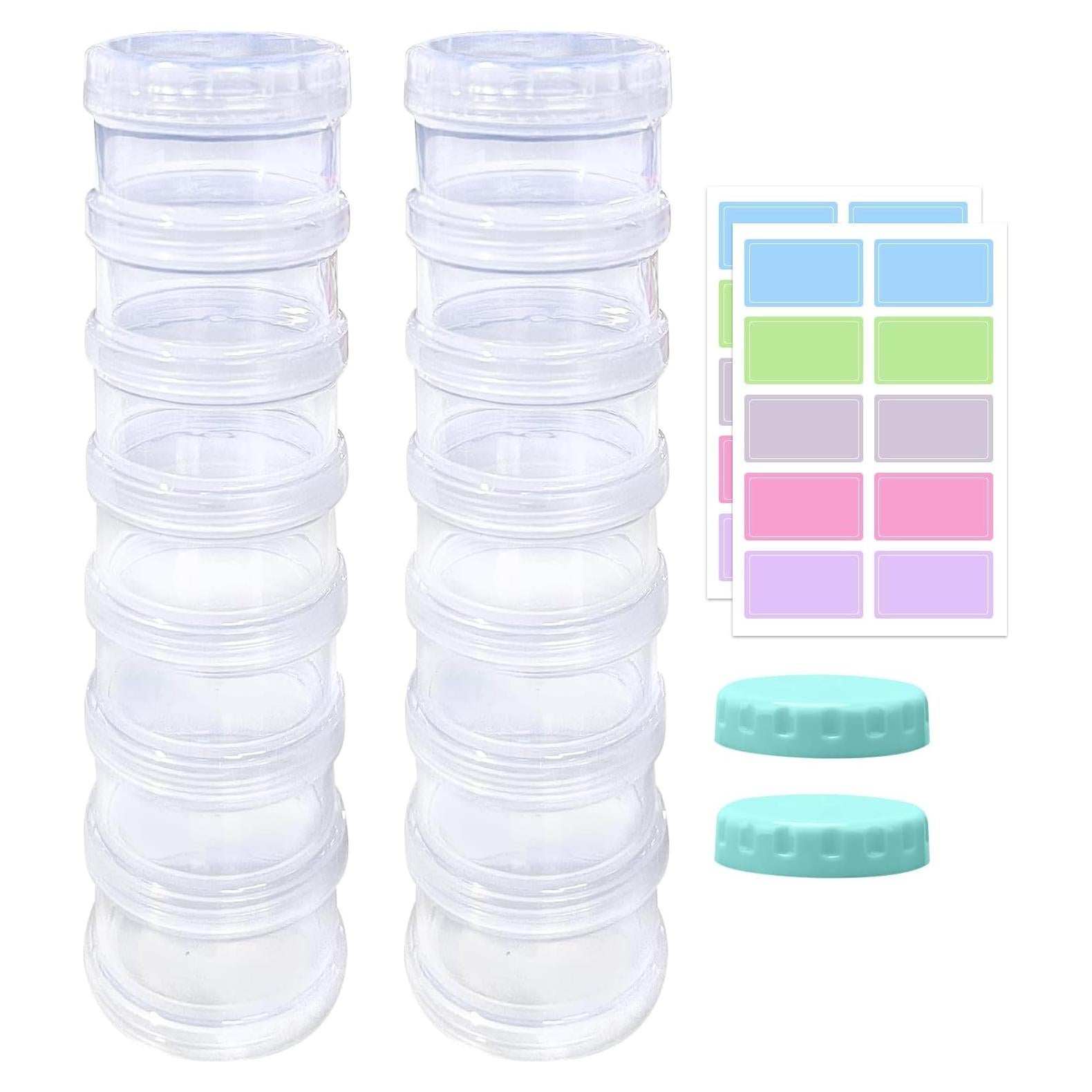 Organizador de Pastillas Zwish 2 Piezas 7 Días Transparente