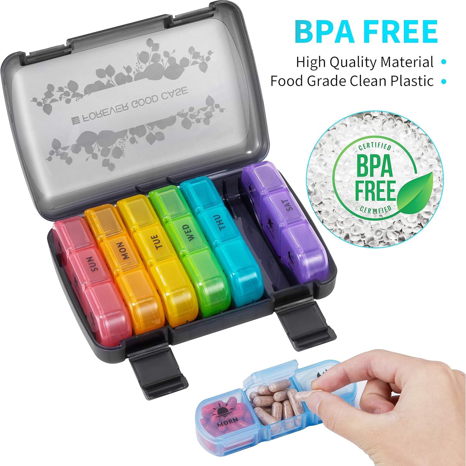 Organizador de Pastillas FGcase Semanal 21 Compartimentos