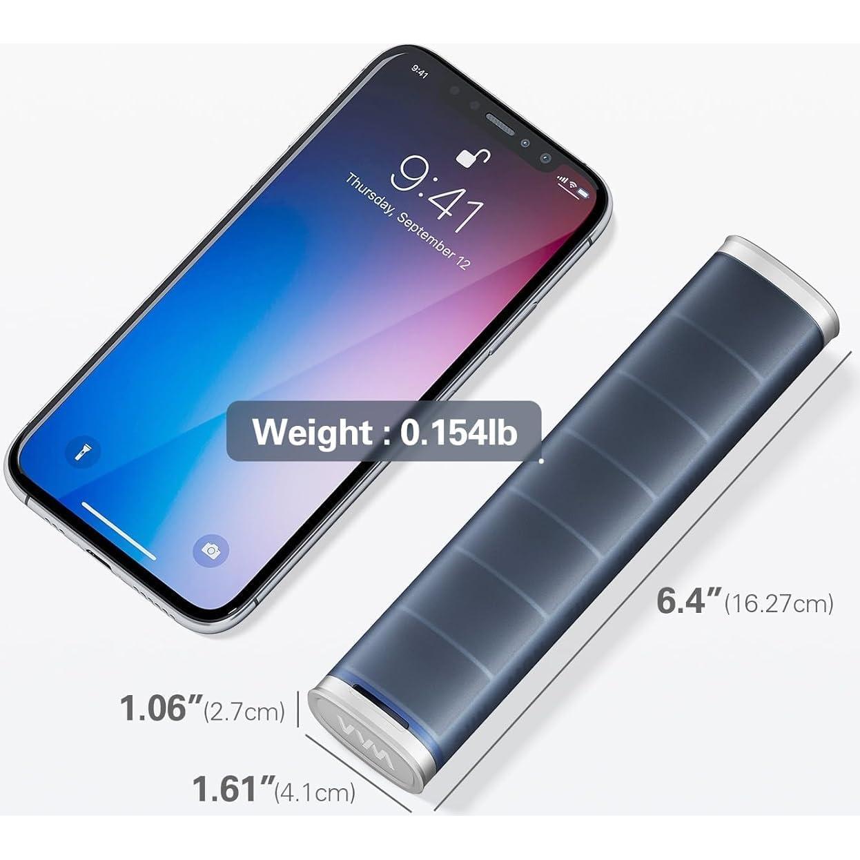 Organizador Semanal de Pastillas VVM 7 Días Ergonomico Negro