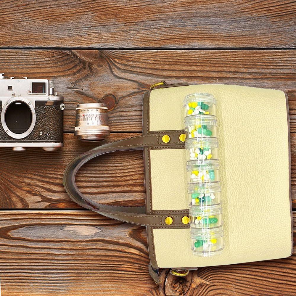 Planificador de Pastillas Semanal HaiSea - Organizador de Medicamentos