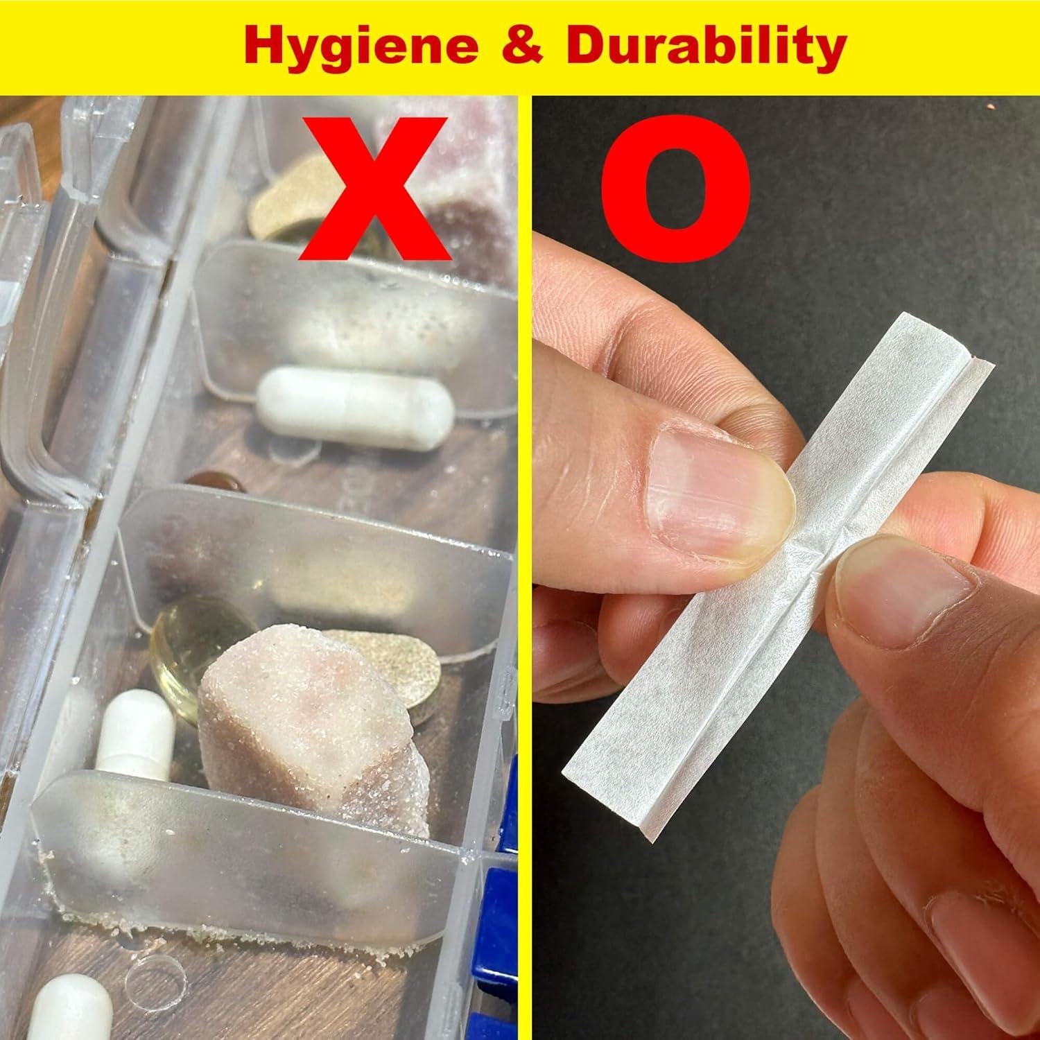 Bolsas para Pastillas Mansung M 600 - 4 Veces al Día, 40x8.9cm