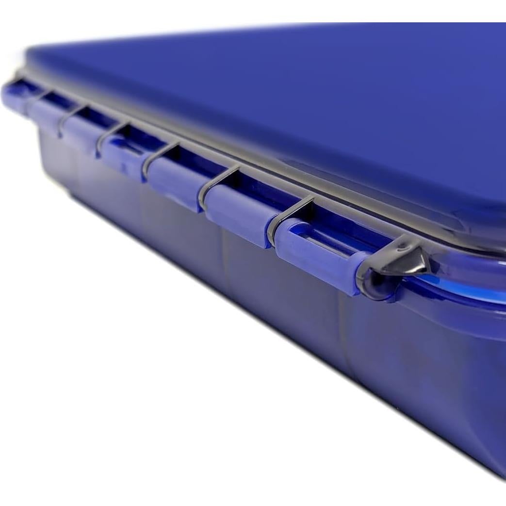 Caja de Pastillas Grande Pill Thing 20 Compartimentos Azul Cobalto