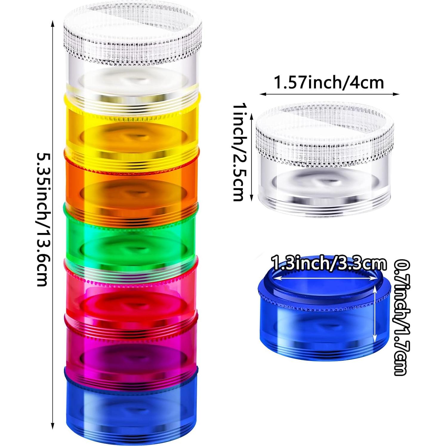 Organizador de Pastillas Apilable Sieral 7 Días 7 Compartimentos