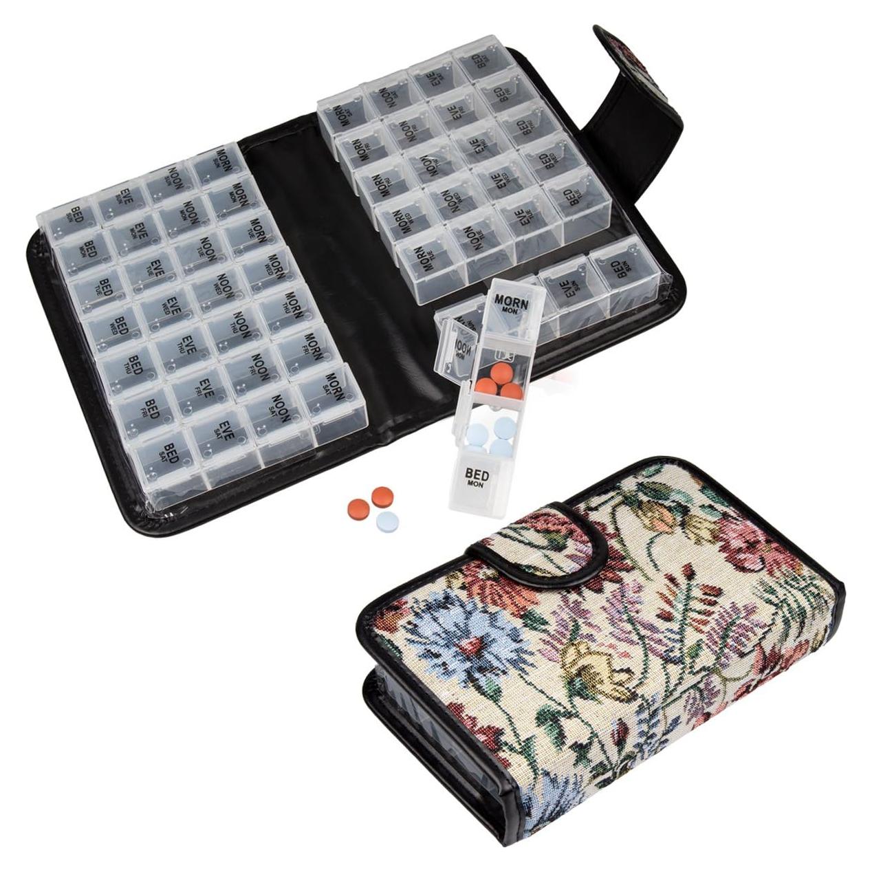 Organizador de Pastillas Smart Essentials 14 Días 4 Compartimentos