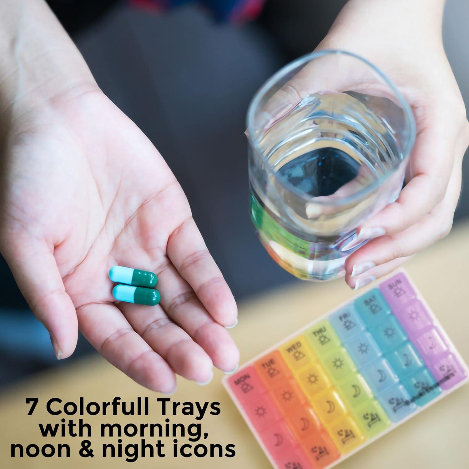 Organizador Semanal de Pastillas BaHoki Essentials - 7 Días