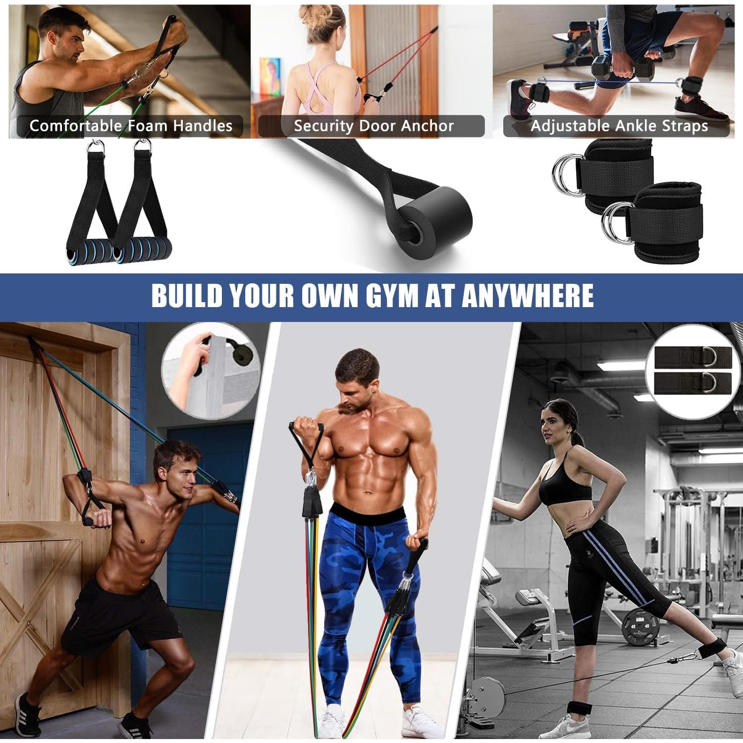 Juego de Bandas de Resistencia Taimasi 23 Piezas 68 kg