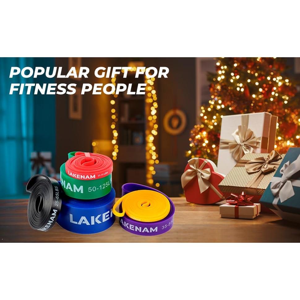 Juego de Bandas de Resistencia LAKENAM 6 Niveles Multicolor