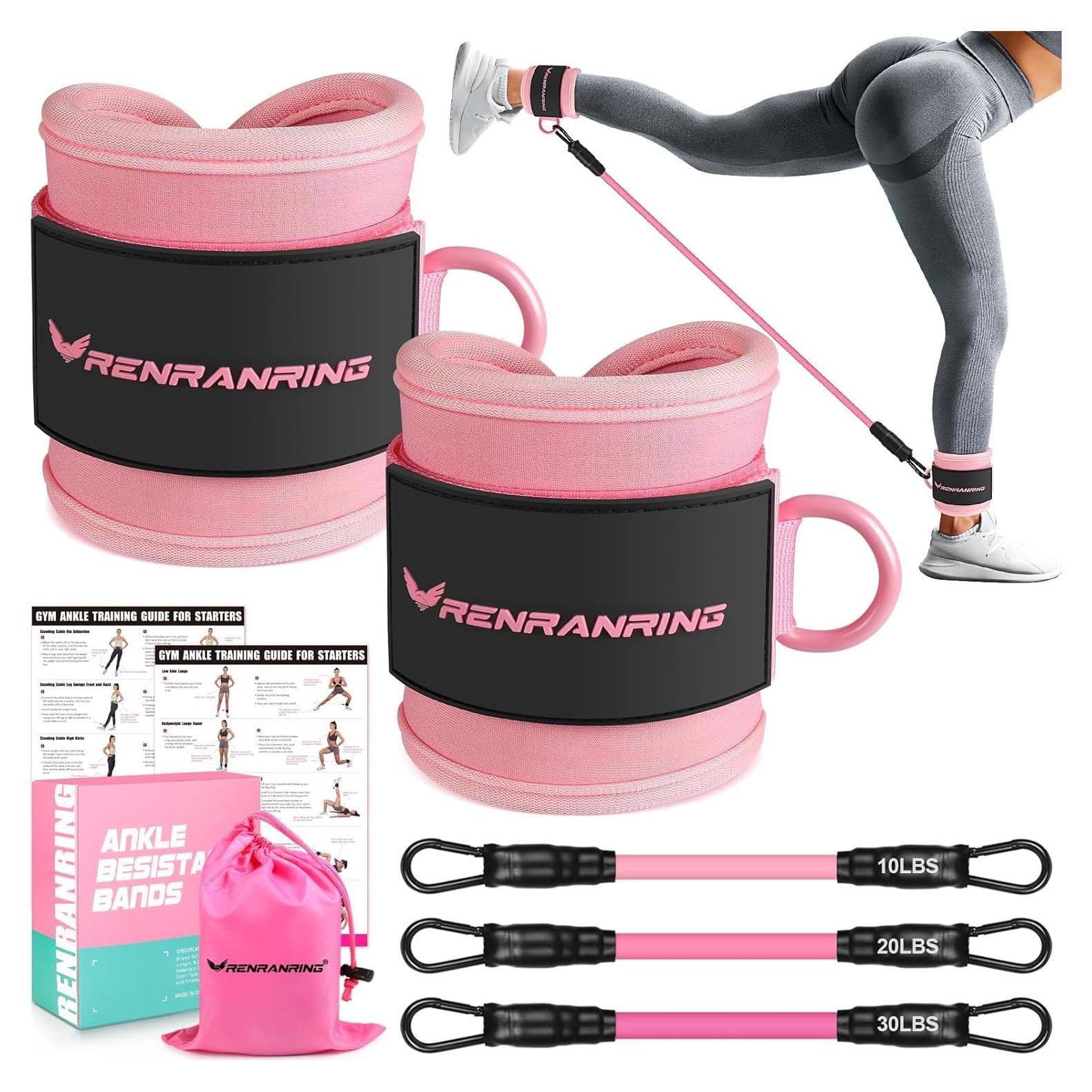 Bandas de Resistencia para Tobillos RENRANRING - 3 Niveles