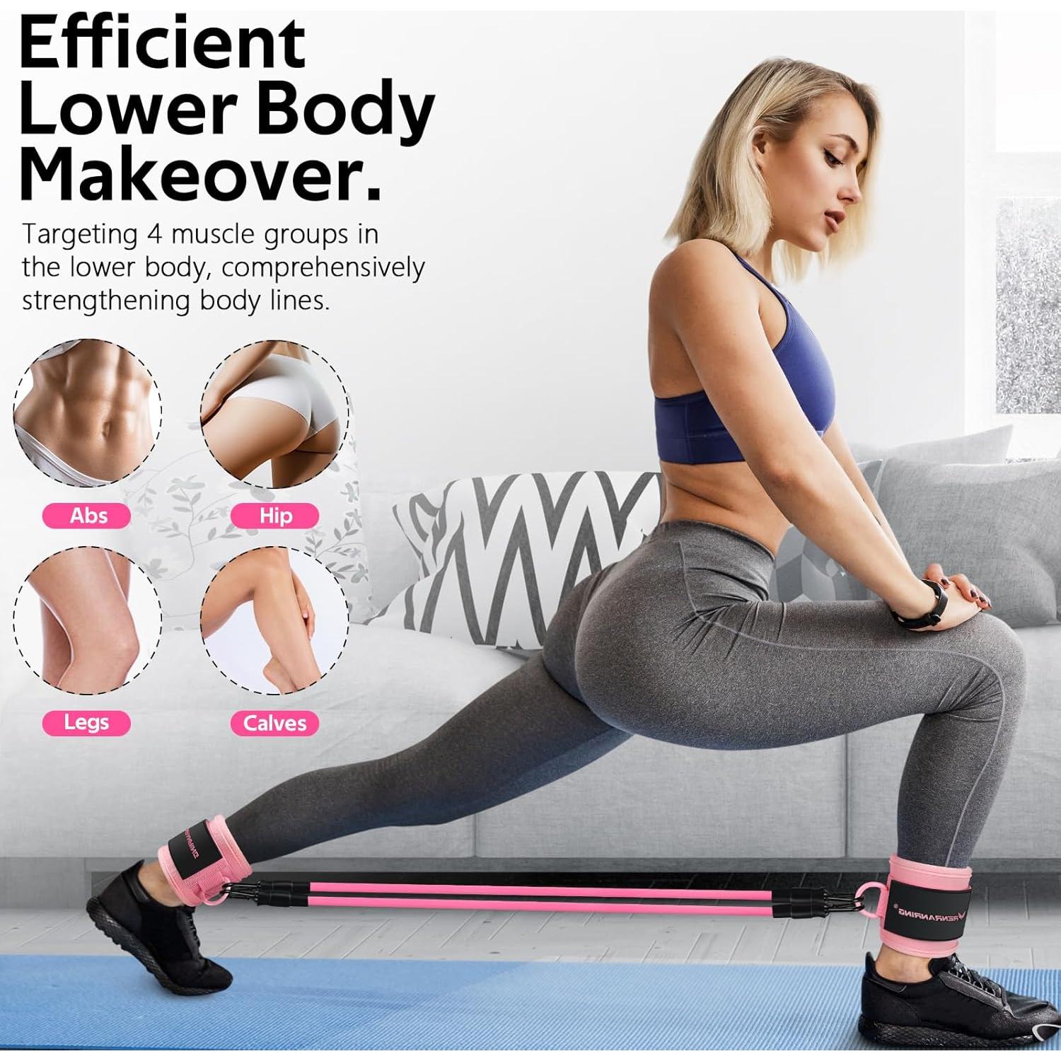 Bandas de Resistencia para Tobillos RENRANRING - 3 Niveles