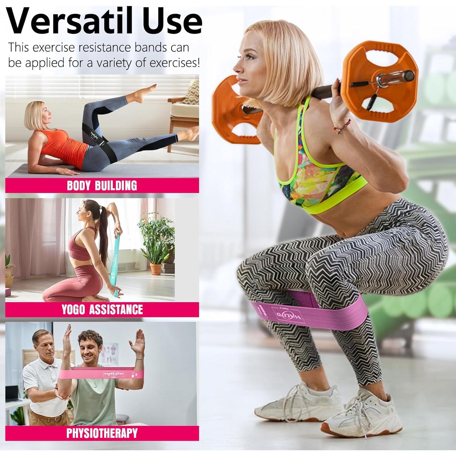 Bandas de Resistencia WALITO para Ejercicio - 5 Niveles