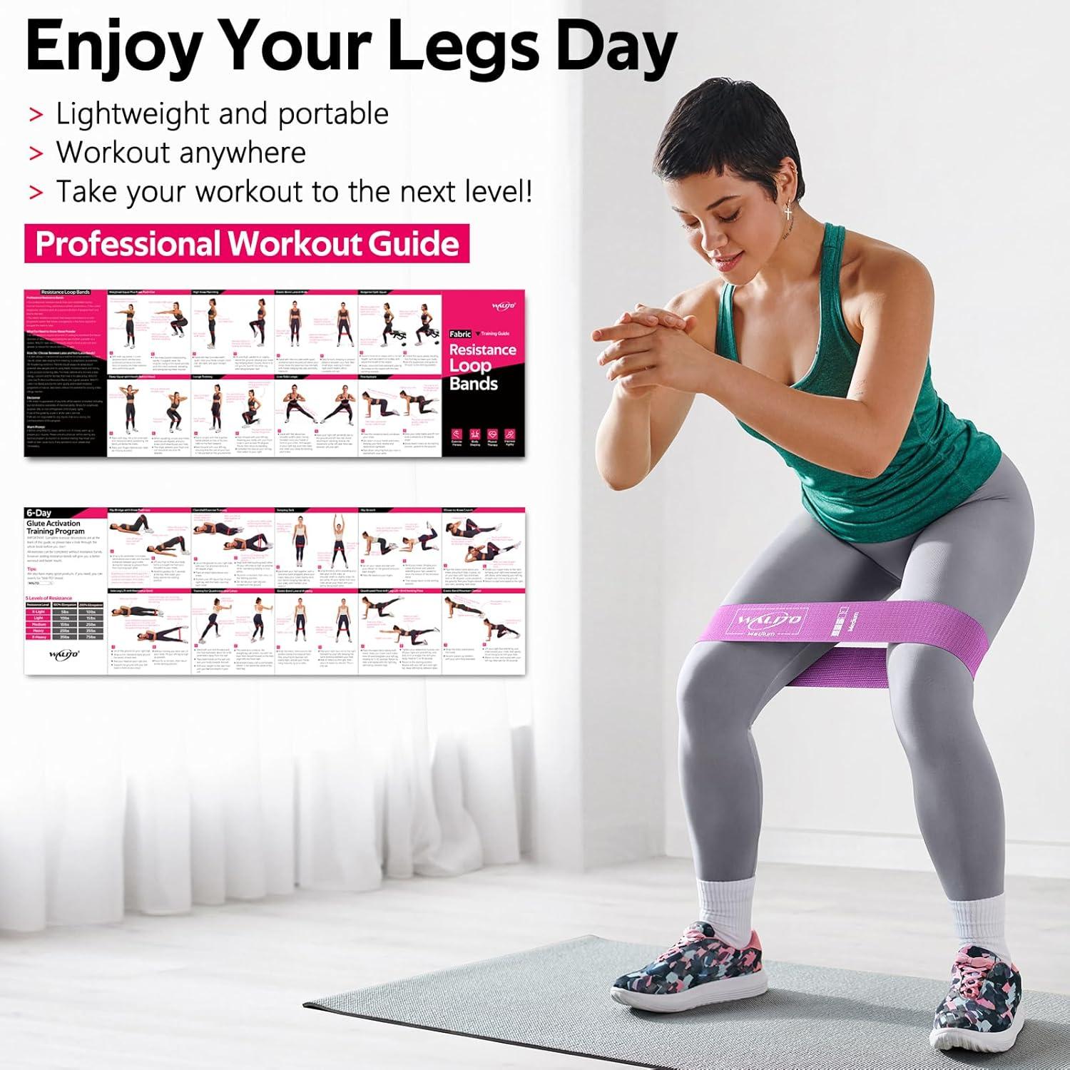 Bandas de Resistencia WALITO para Ejercicio - 5 Niveles