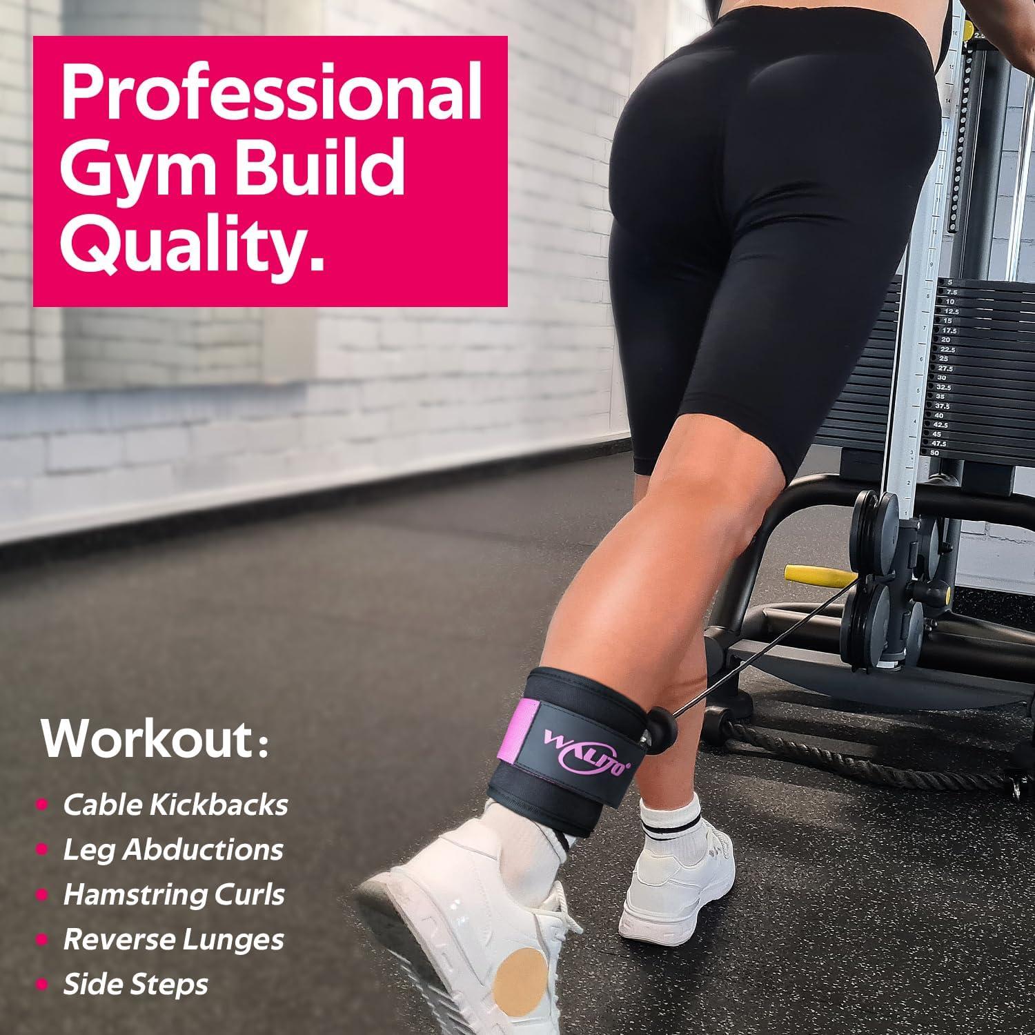 Bandas de Resistencia para Tobillos WALITO - 3 Niveles 10-30 lbs