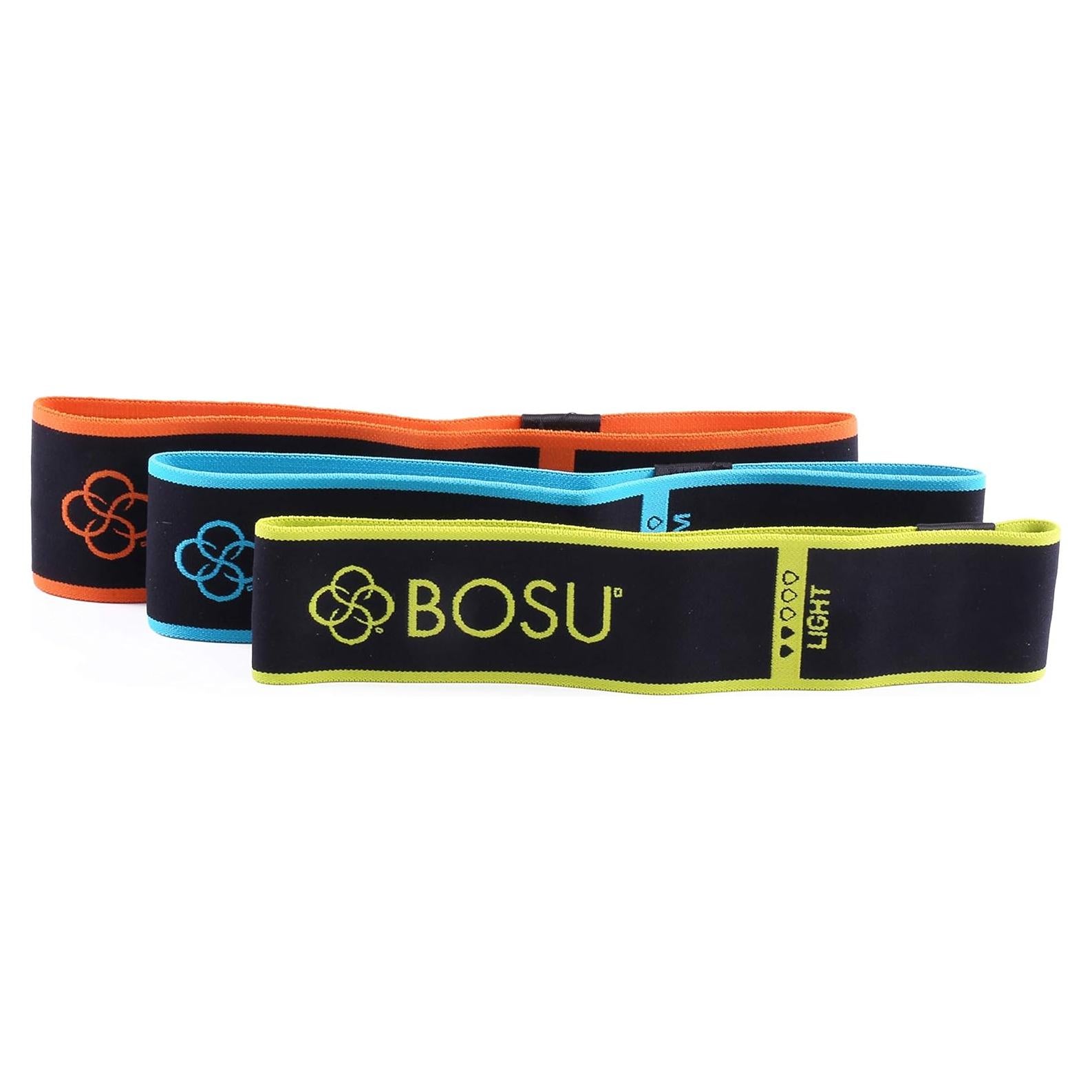 Banda de Resistencia de Tela BOSU - Paquete de 3 Niveles