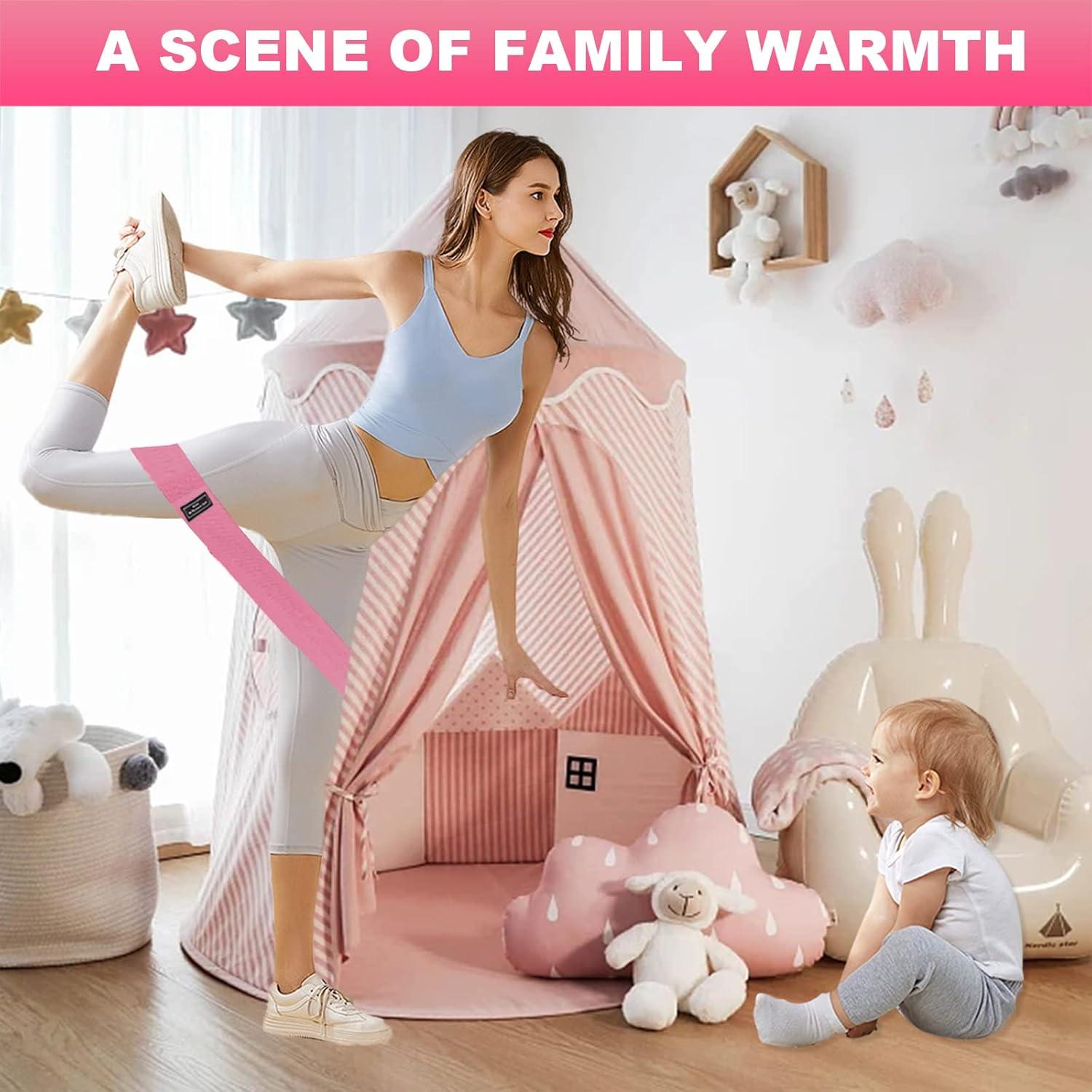 Bandas de Resistencia de Tela DICYWUDI 6 Piezas Antideslizantes