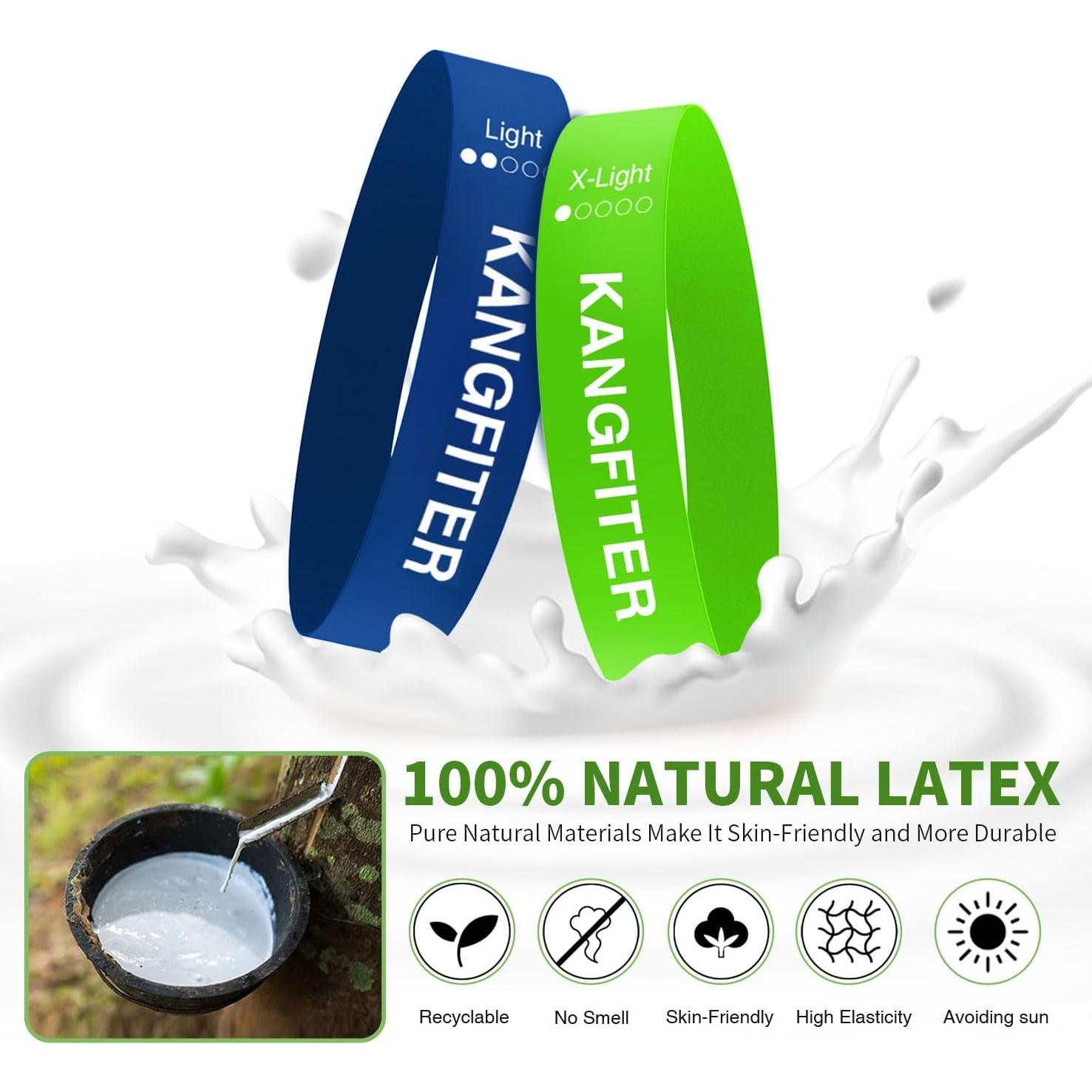 KANGFITER 100 PCS Bandas de Resistencia para Ejercicio