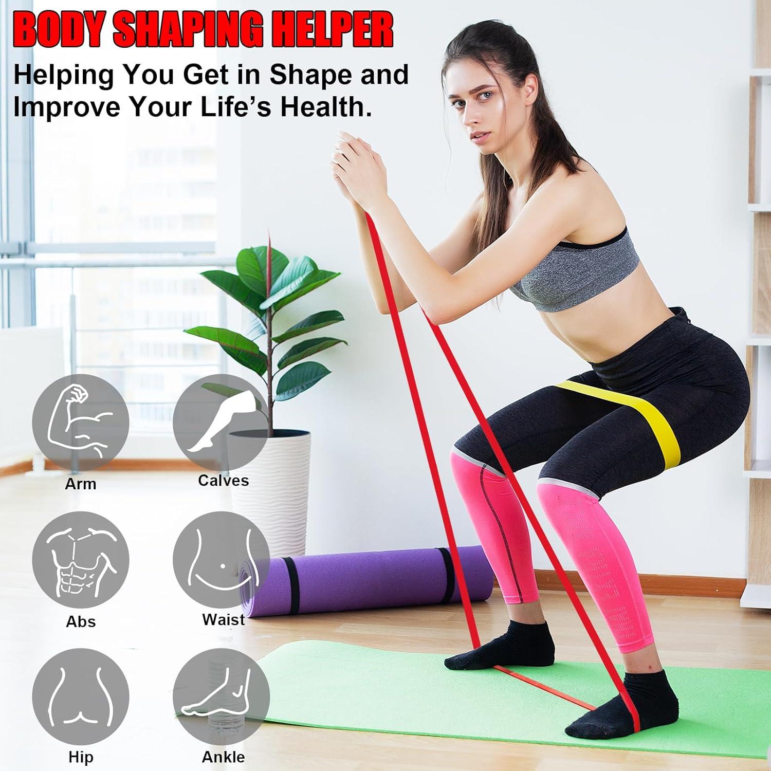 Juego de 6 Bandas de Resistencia CHUNNIN para Ejercicio