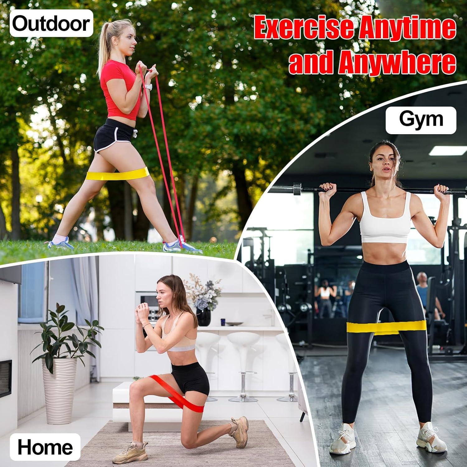 Juego de 6 Bandas de Resistencia CHUNNIN para Ejercicio